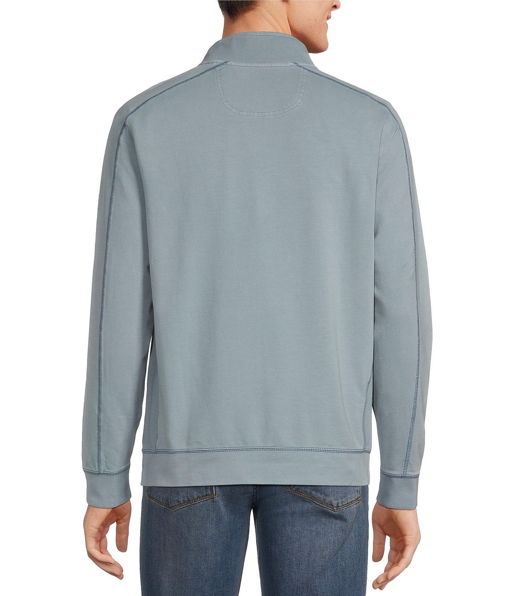 Tommy Bahama Ben And Terry Half Zip Pullover