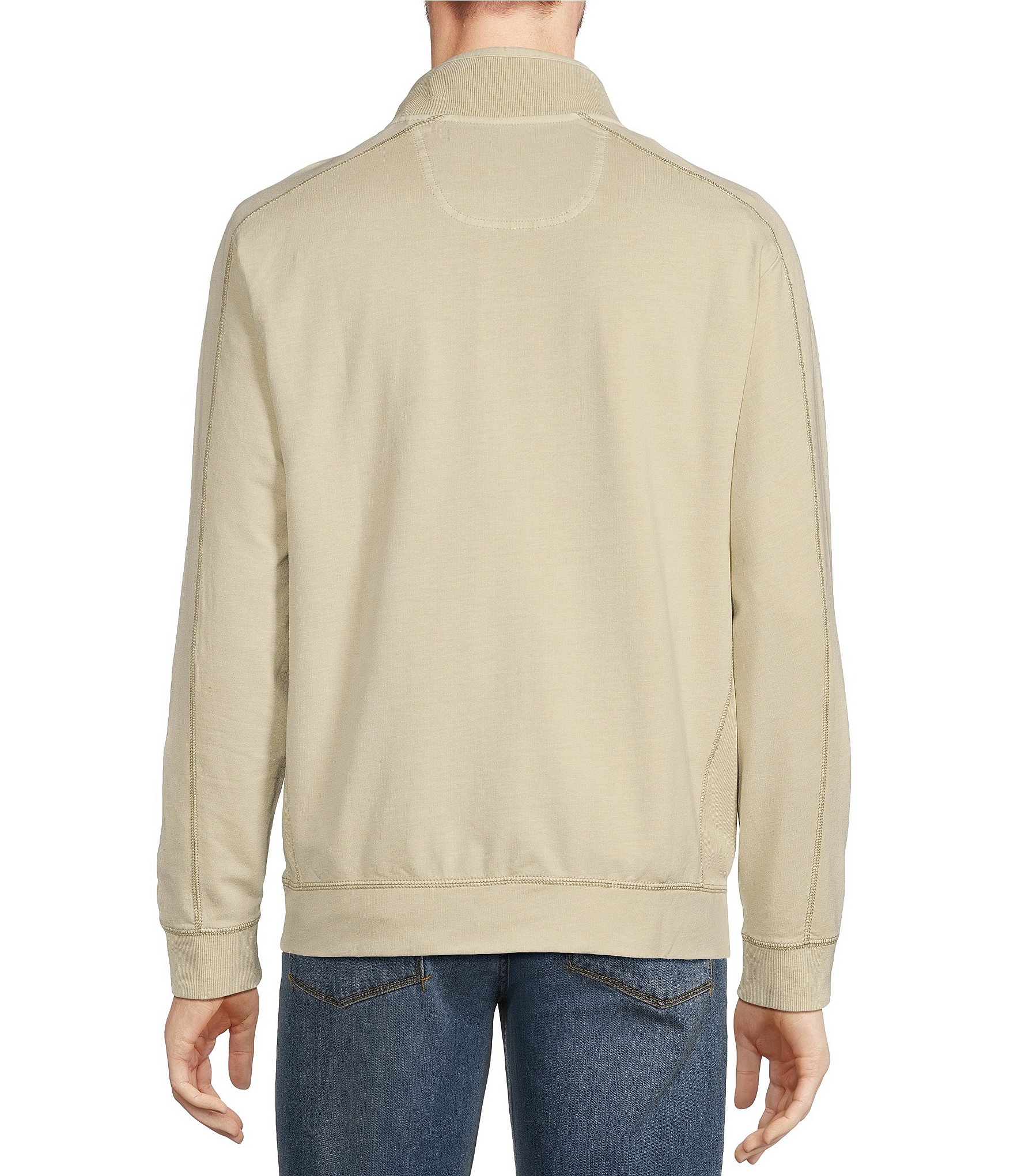 Tommy Bahama Ben And Terry Half Zip Pullover