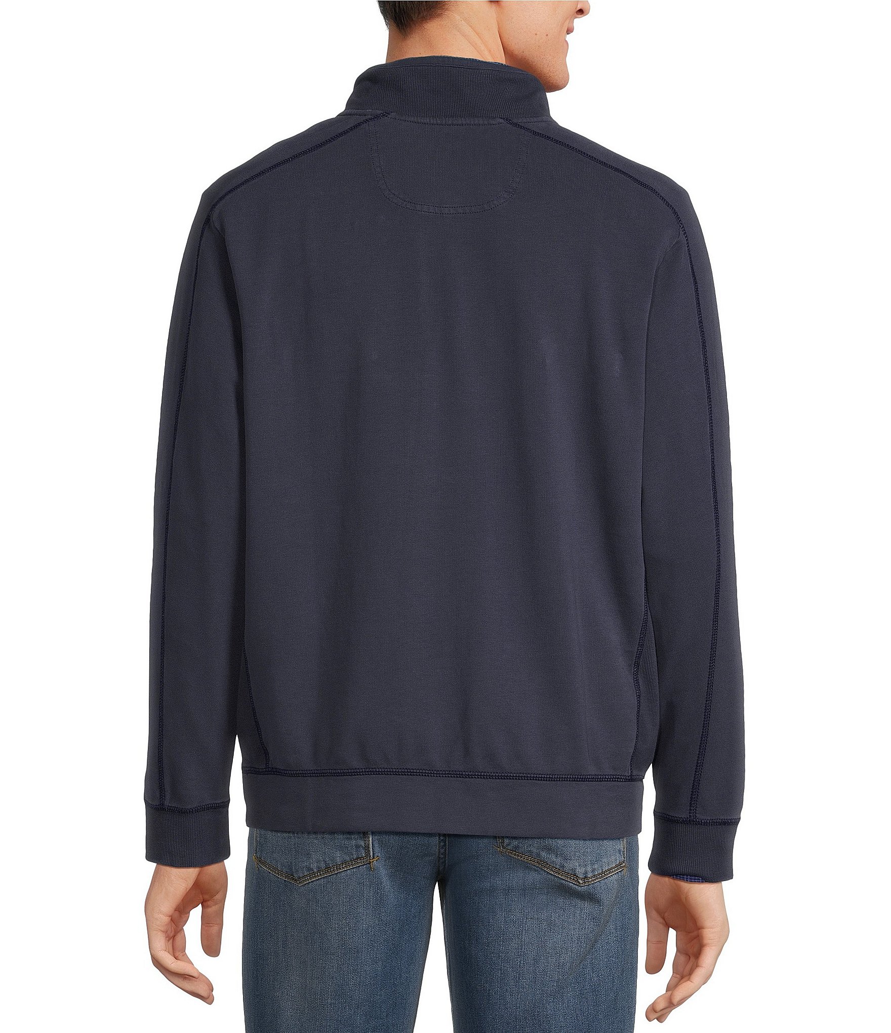 Tommy Bahama Ben And Terry Half Zip Pullover