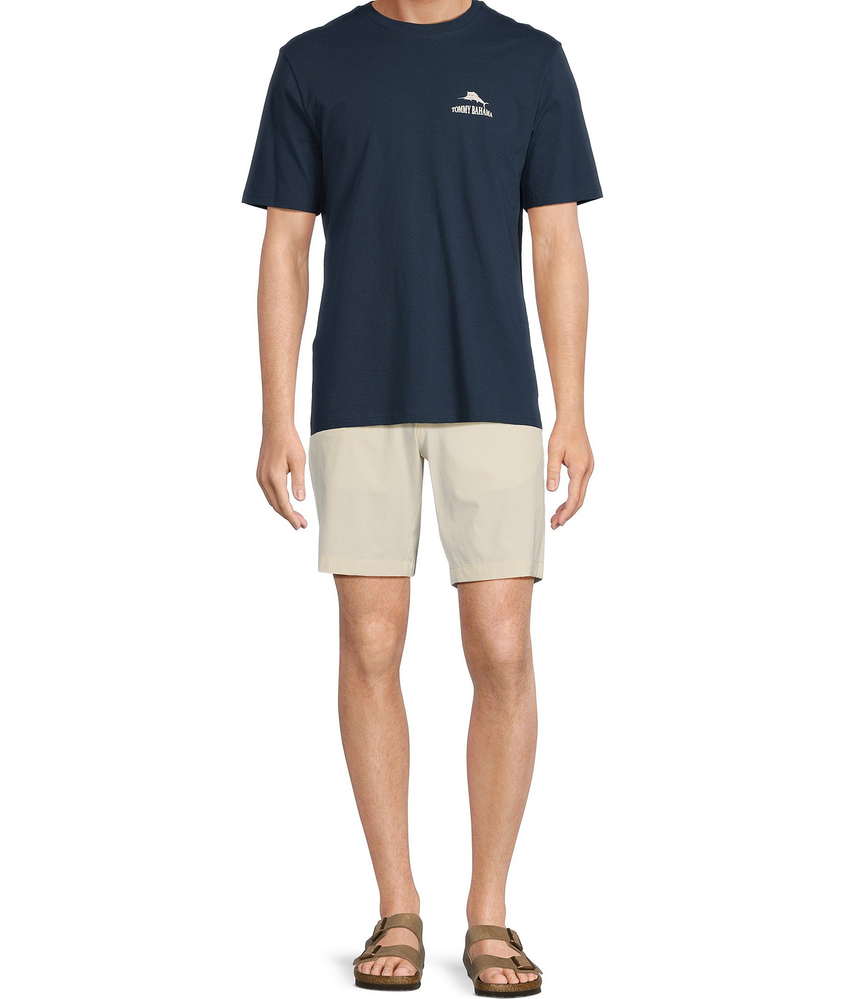 Tommy Bahama Big & Tall Batter On Deck Short Sleeve T-Shirt