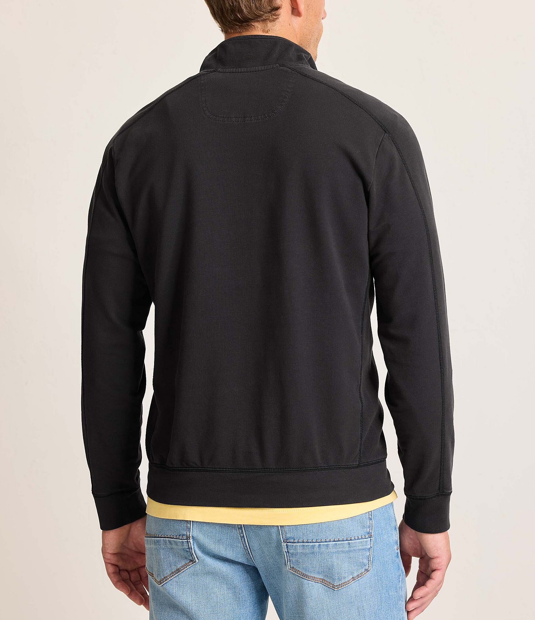 Tommy Bahama Big & Tall Ben And Terry Half Zip Pullover