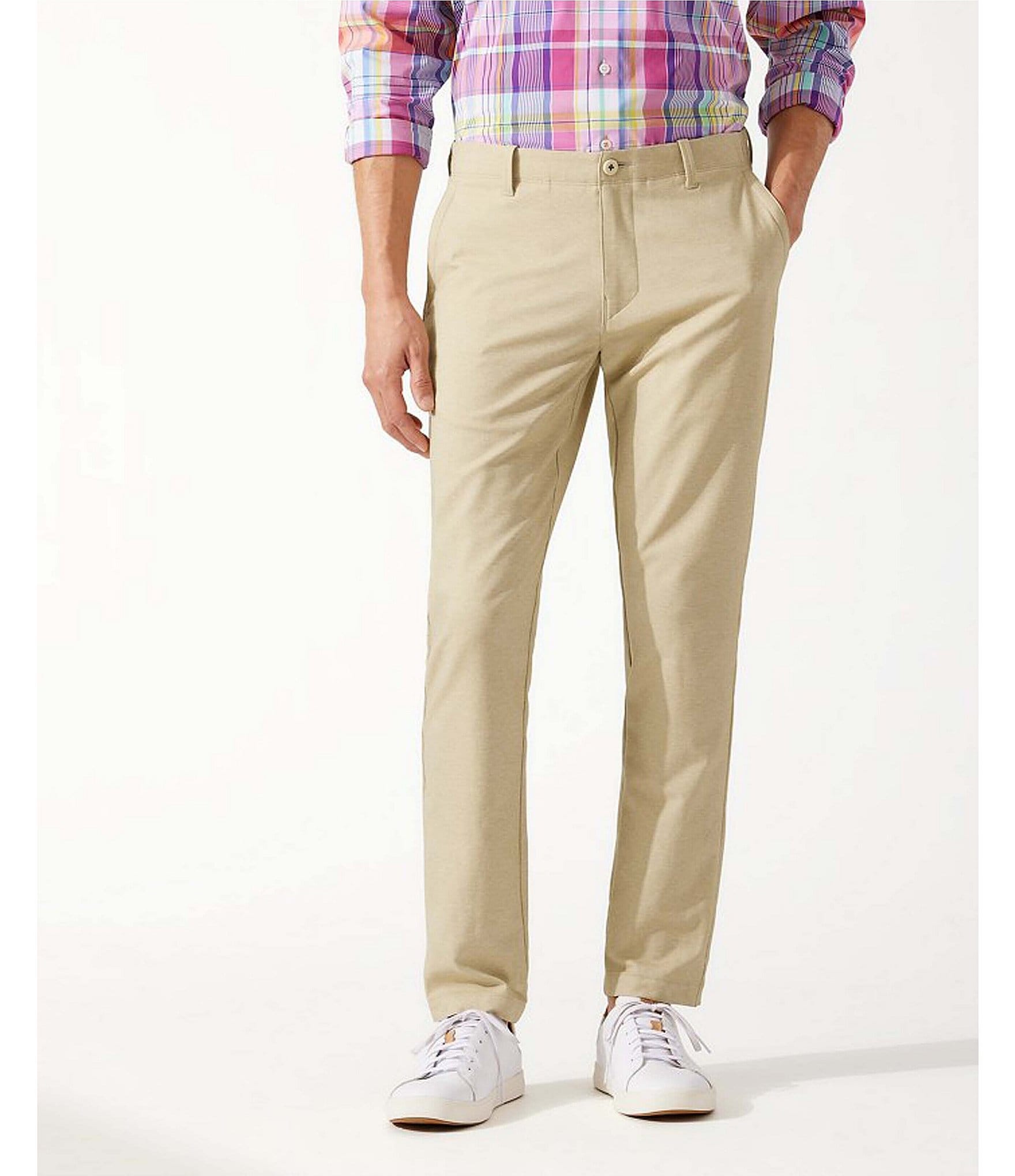 Tommy Bahama Big & Tall IslandZone On-Par Flat Front Performance Pants