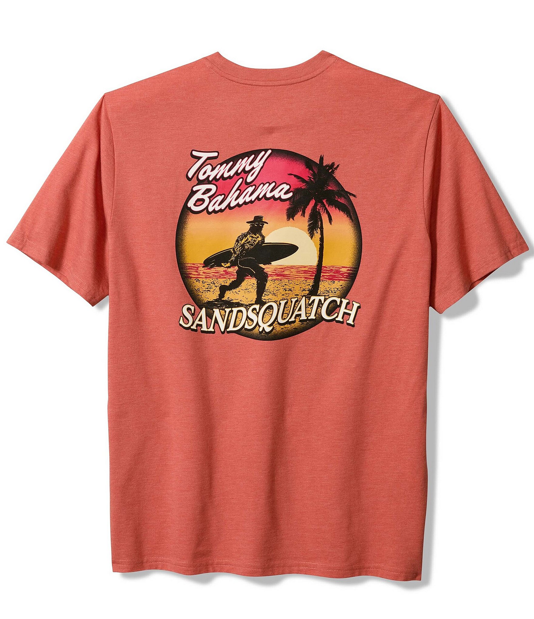 Tommy Bahama Big & Tall Sandsquatch Pocket Short Sleeve Graphic T-Shirt