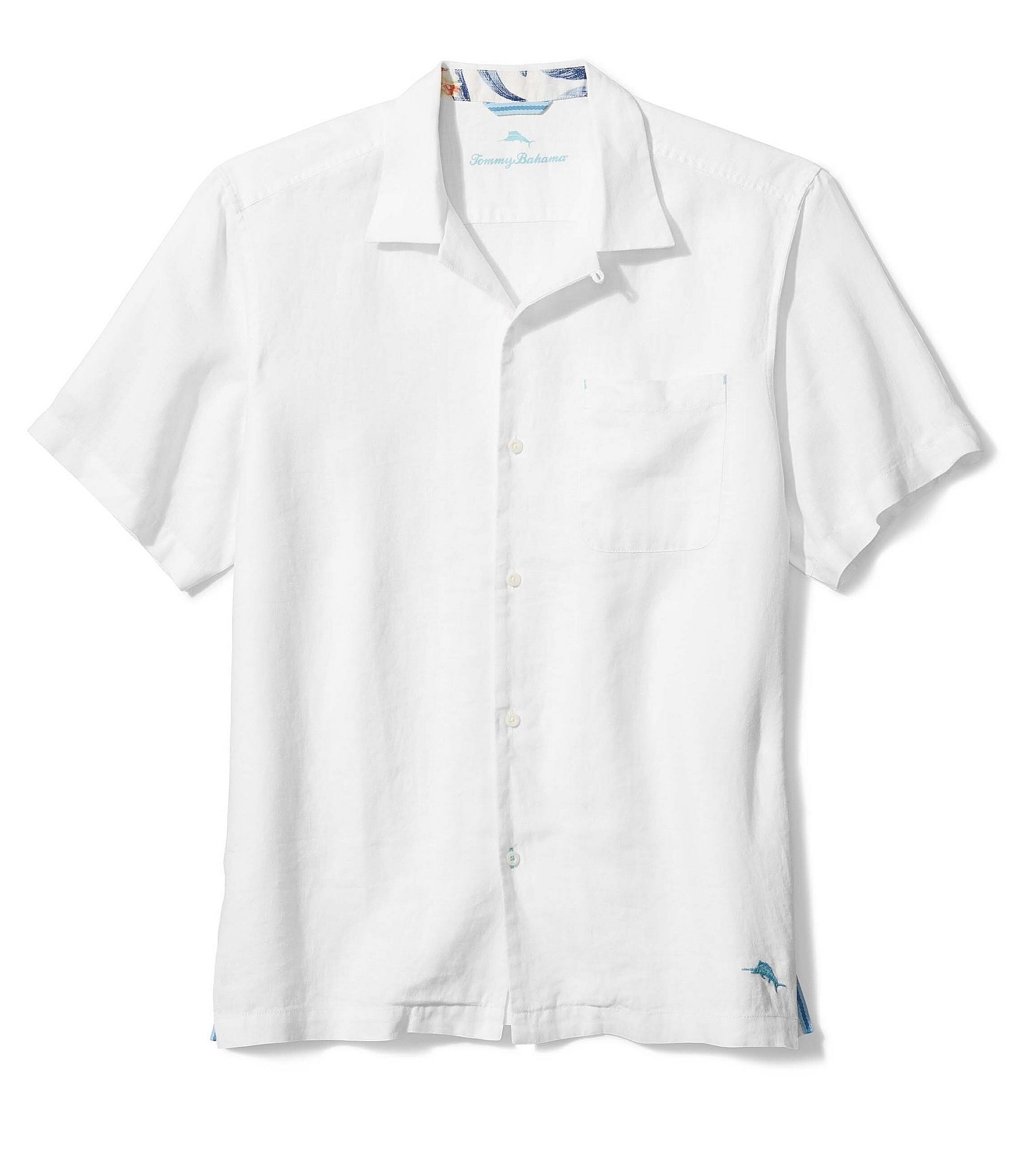Tommy Bahama Big & Tall Sea Glass Breezer Linen Shirt | Dillard's