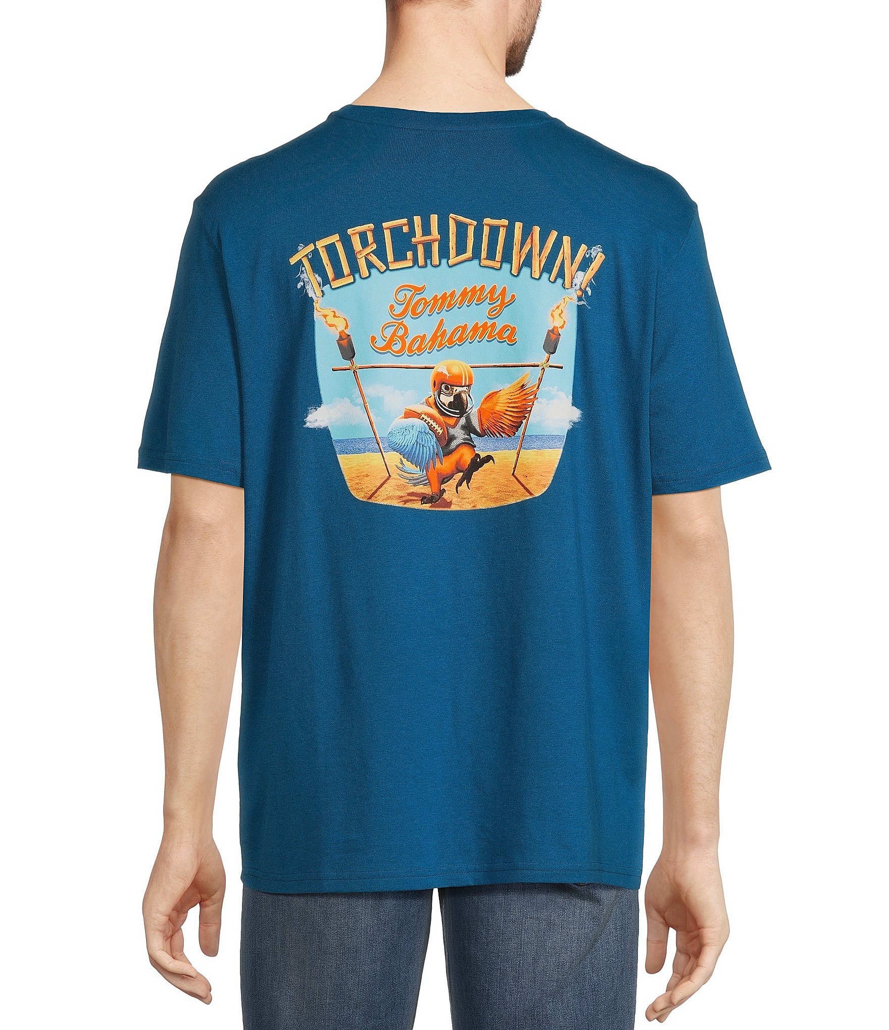 Tommy Bahama Big & Tall Torchdown Short Sleeve T-Shirt