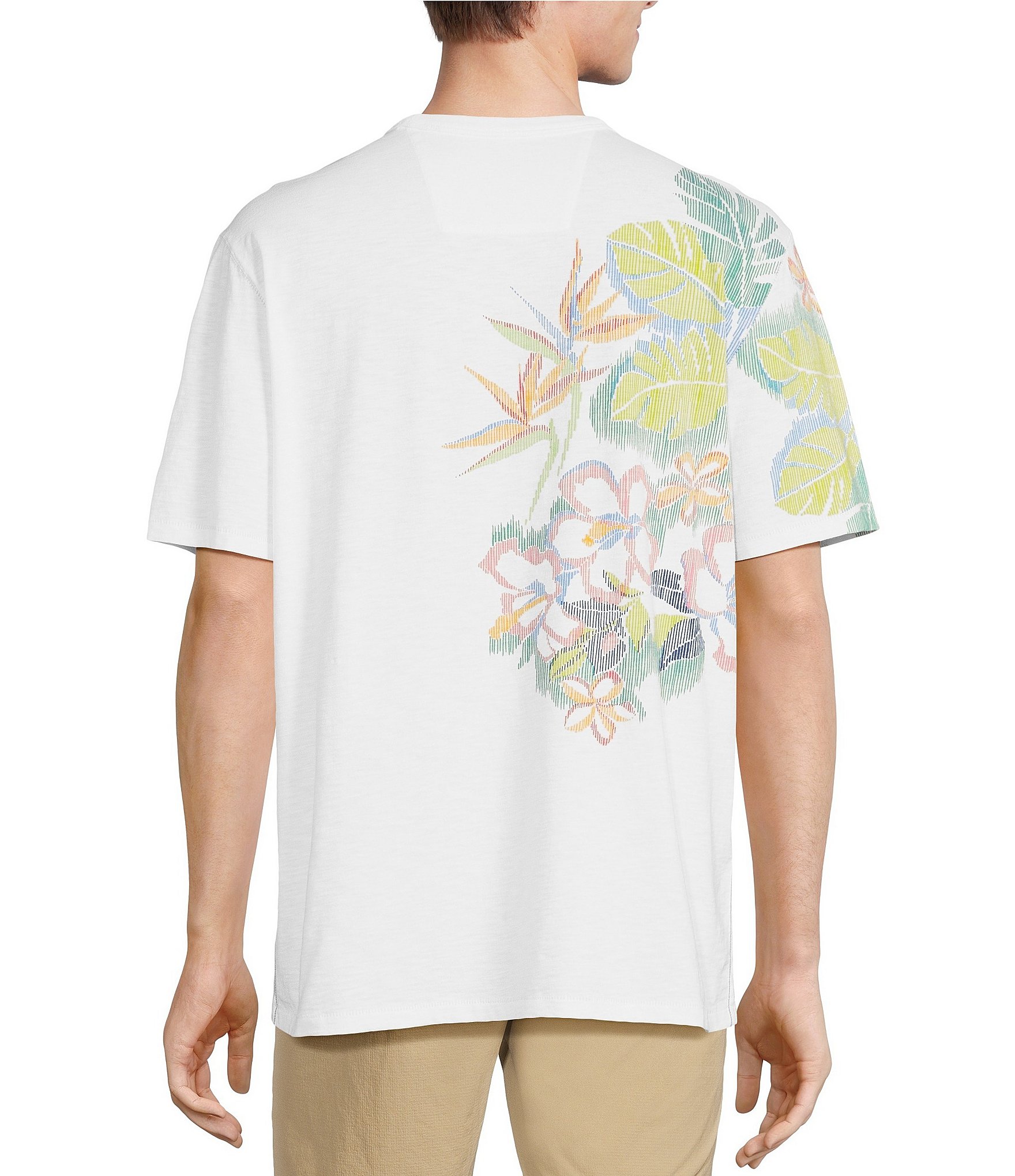 Tommy Bahama Blurred Vines Lux Short Sleeve T-Shirt