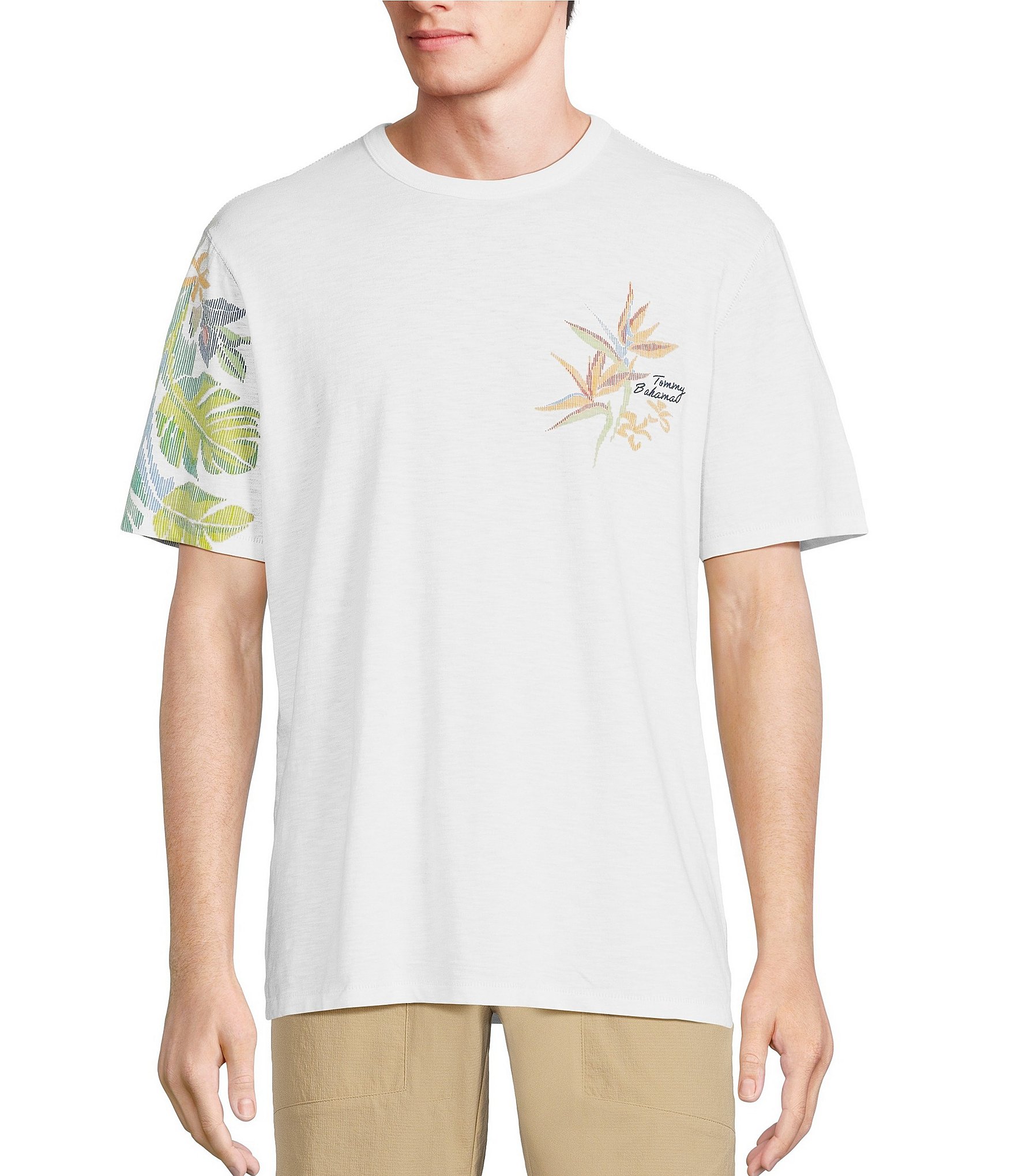 Tommy Bahama Blurred Vines Lux Short Sleeve T-Shirt