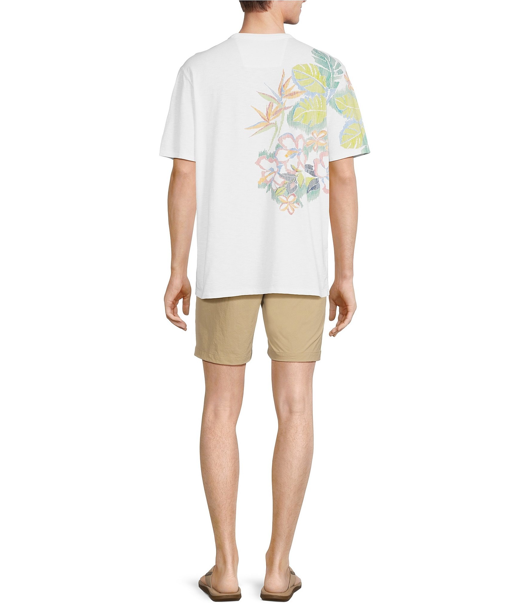 Tommy Bahama Blurred Vines Lux Short Sleeve T-Shirt