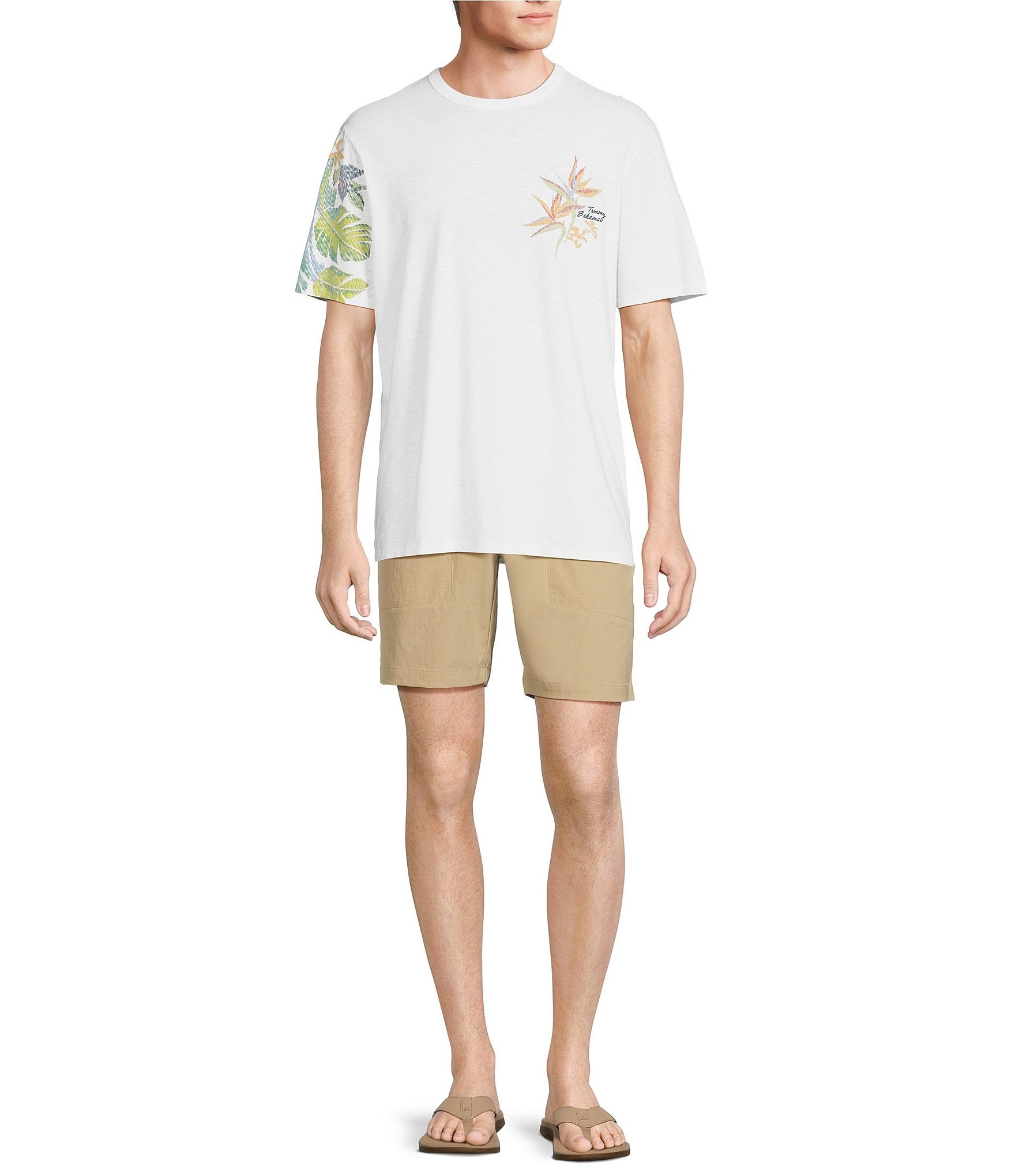 Tommy Bahama Blurred Vines Lux Short Sleeve T-Shirt