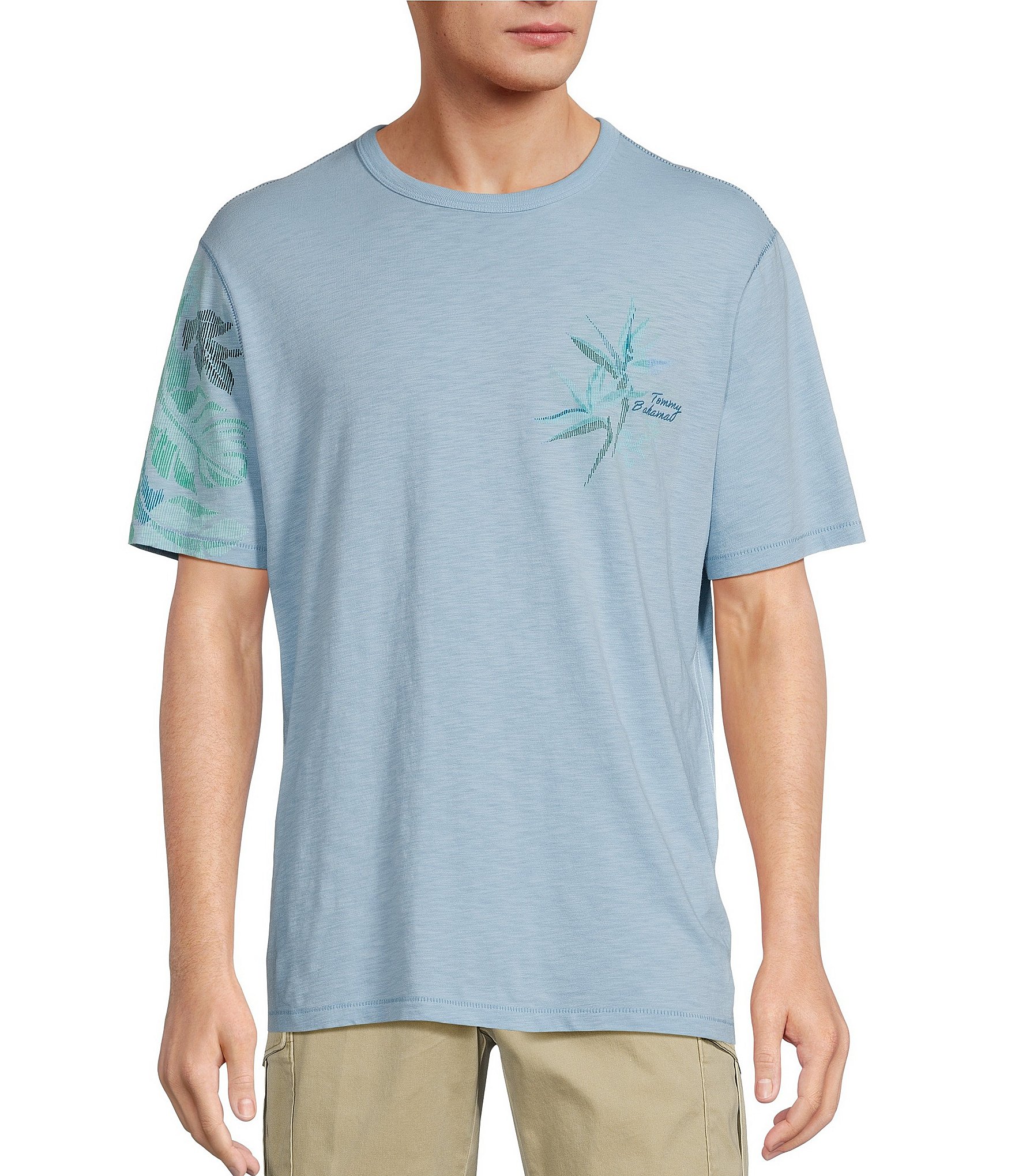 Tommy Bahama Blurred Vines Lux Short Sleeve T-Shirt