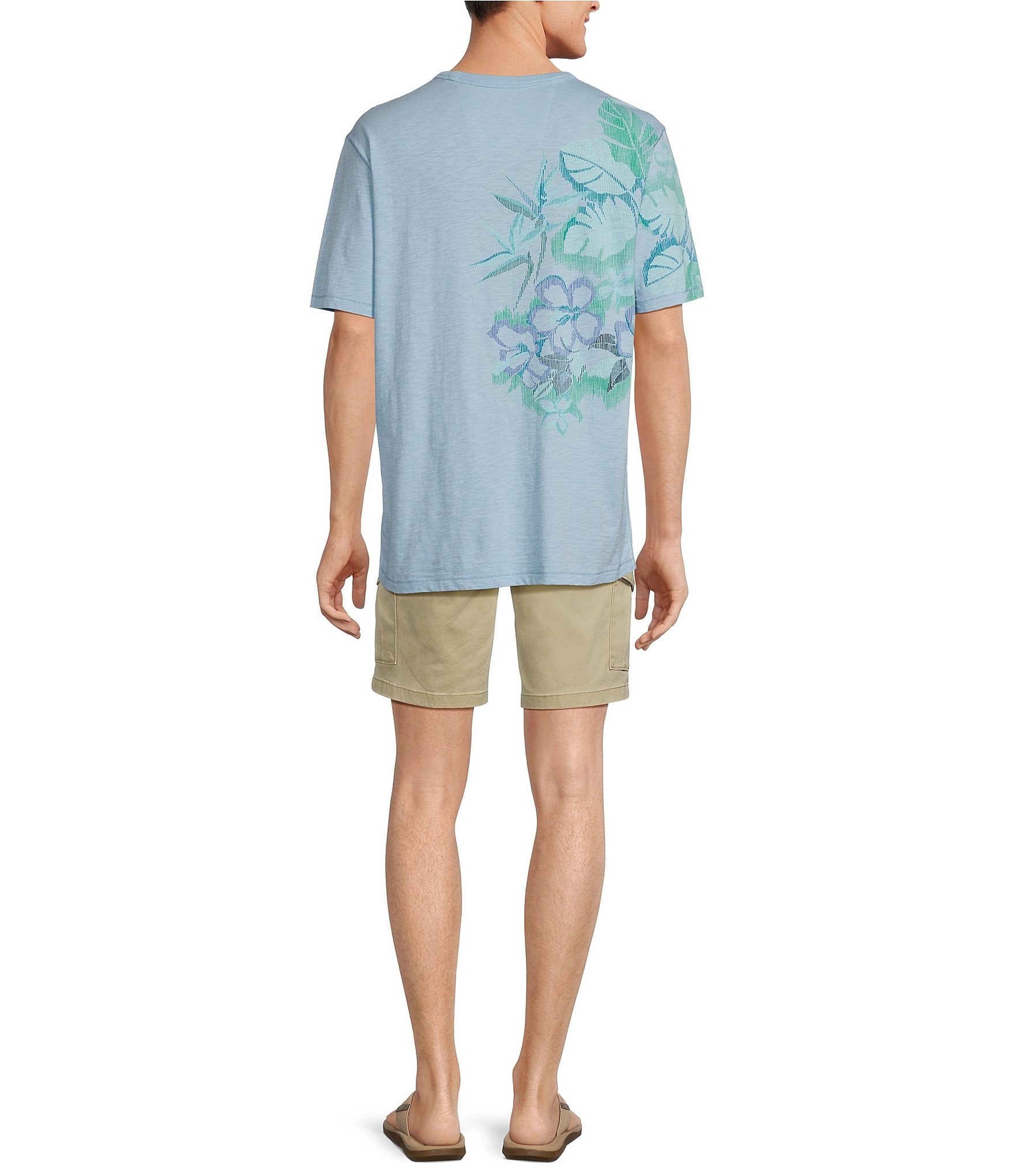 Tommy Bahama Blurred Vines Lux Short Sleeve T-Shirt