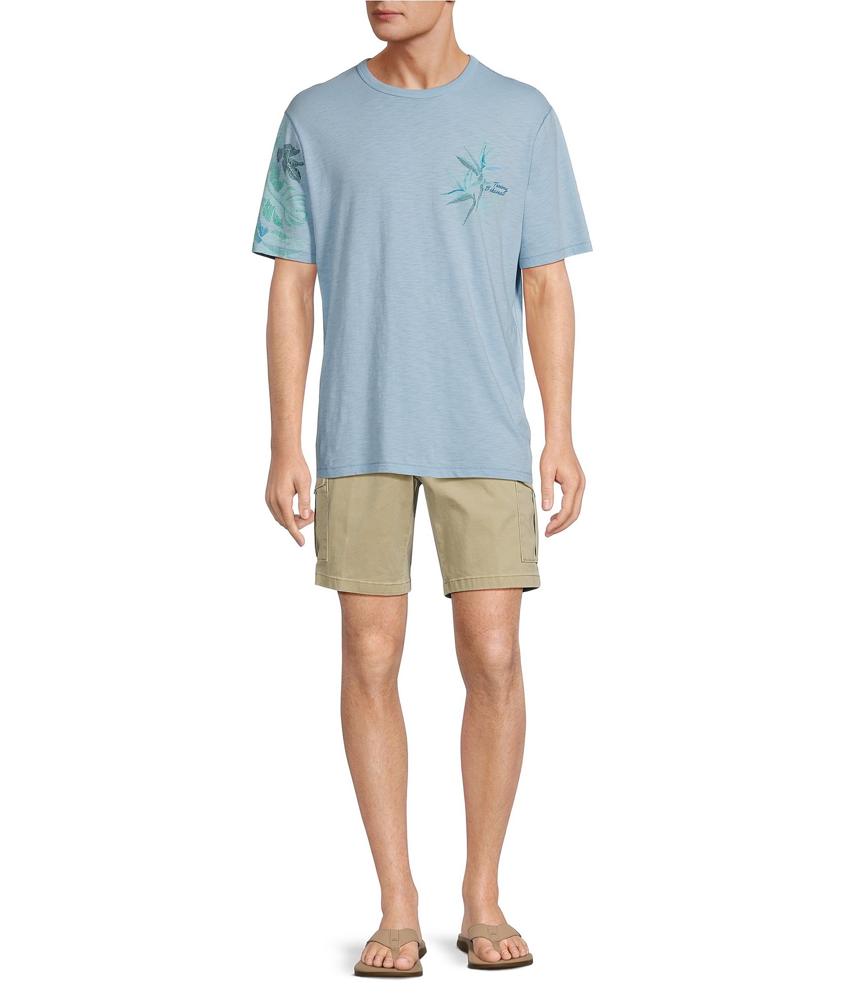 Tommy Bahama Blurred Vines Lux Short Sleeve T-Shirt