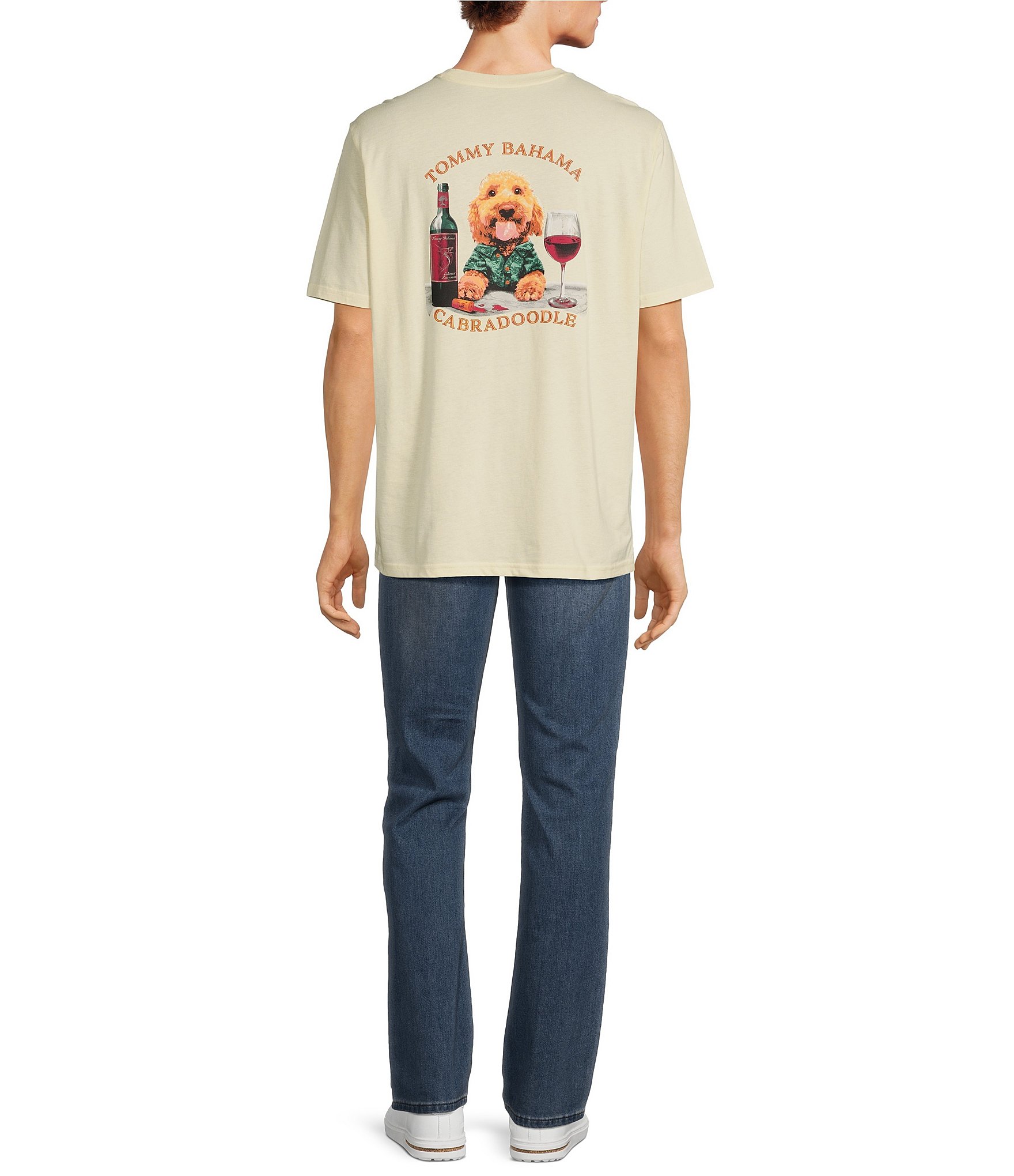 Tommy Bahama Cabradoodle Short Sleeve Graphic T-Shirt