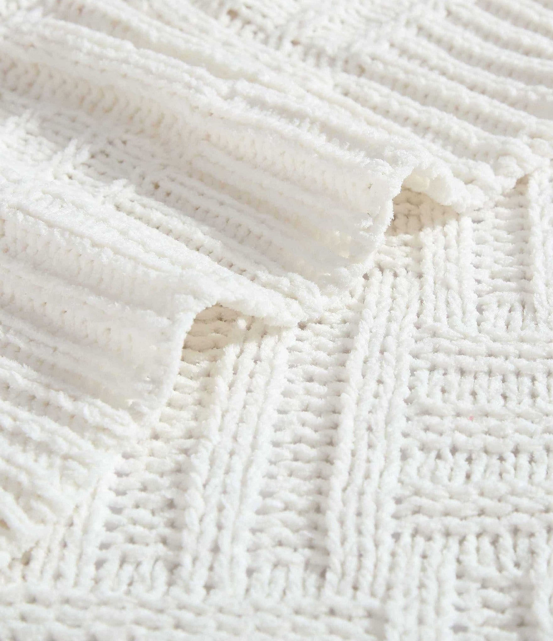 Tommy Bahama Chain Basket Knit Throw Blanket