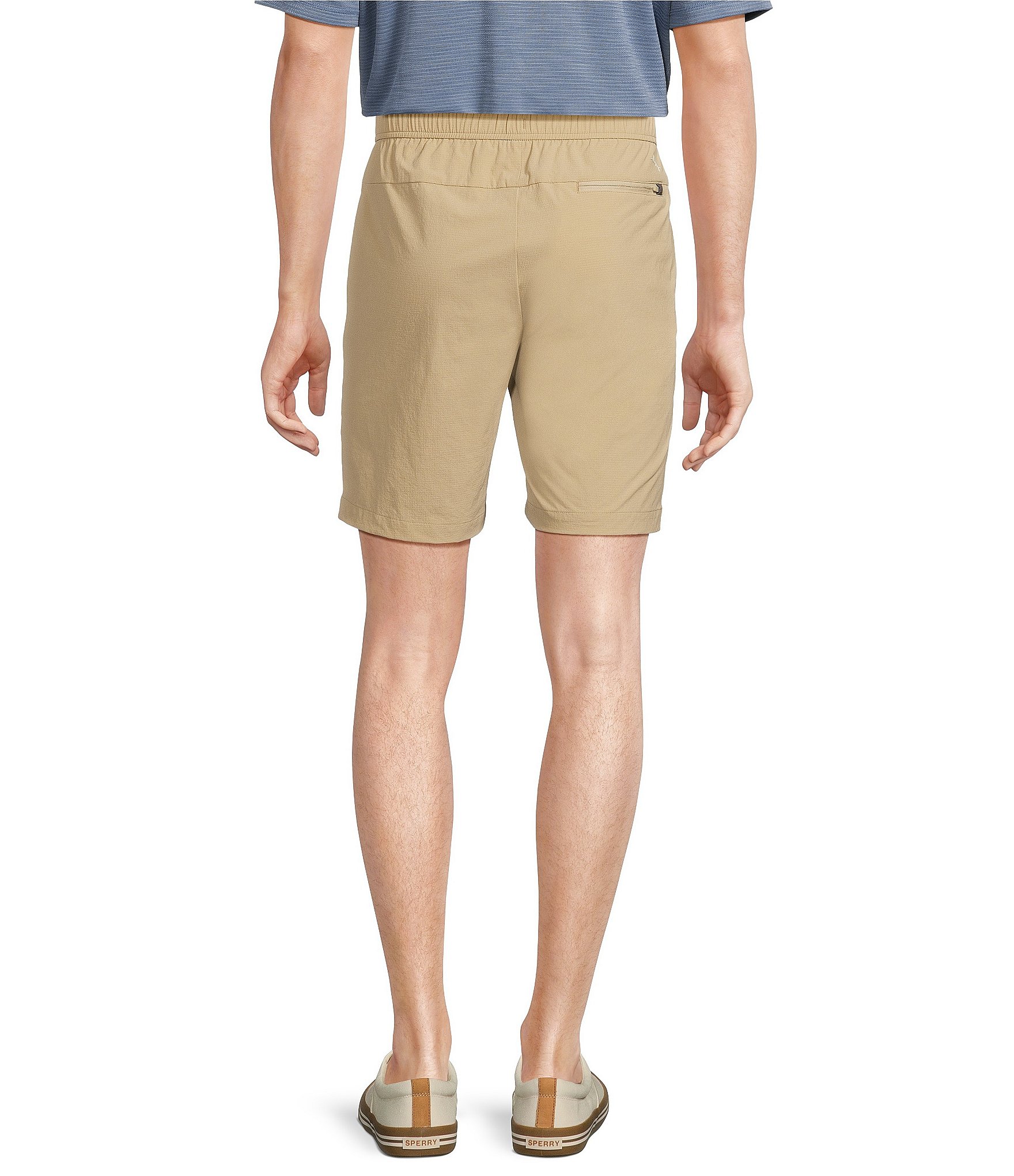 Tommy Bahama Chip Shot Pull-On 8#double; Inseam Shorts