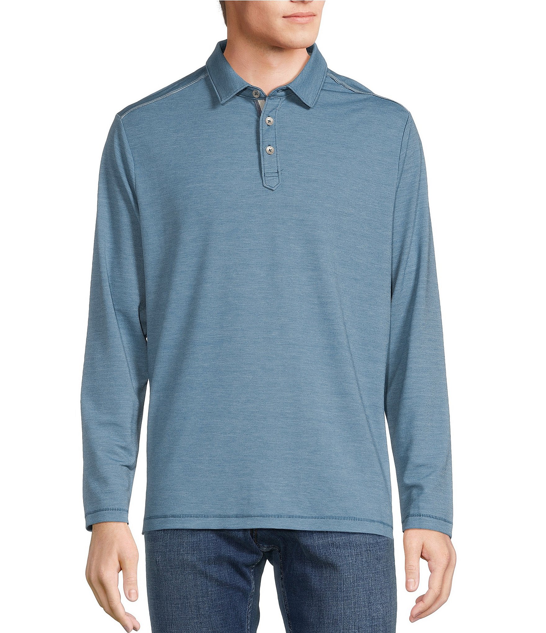 Tommy Bahama Coasta Vera Long Sleeve Polo Shirt