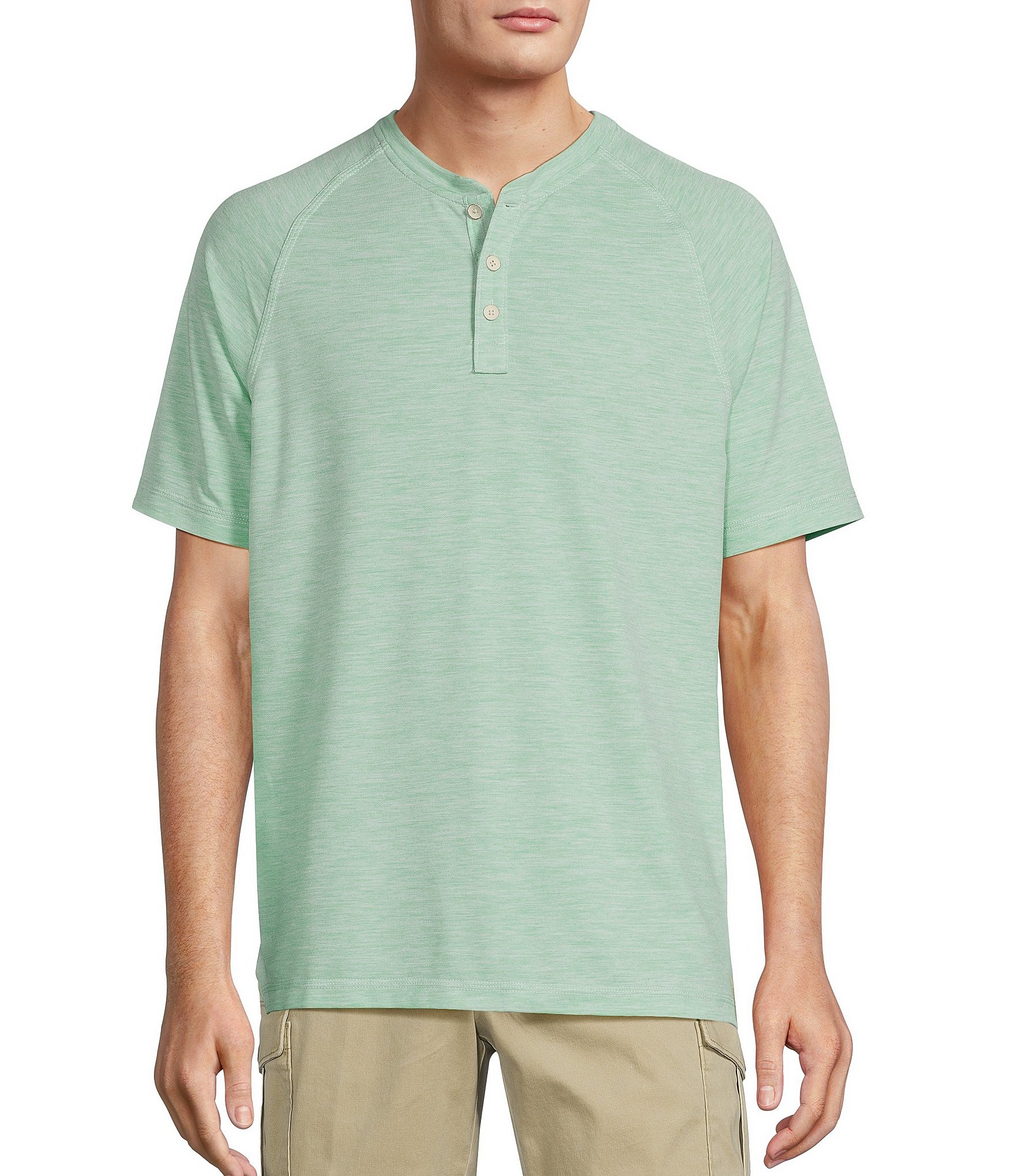 Tommy Bahama Coasta Vera Short Sleeve Henley T-Shirt