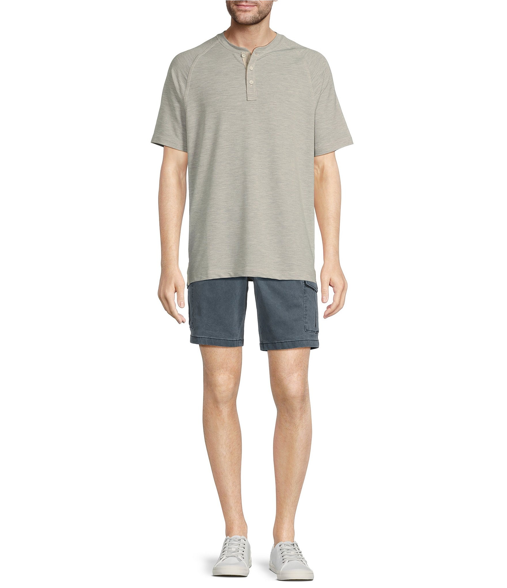 Tommy Bahama Coasta Vera Short Sleeve Henley T-Shirt