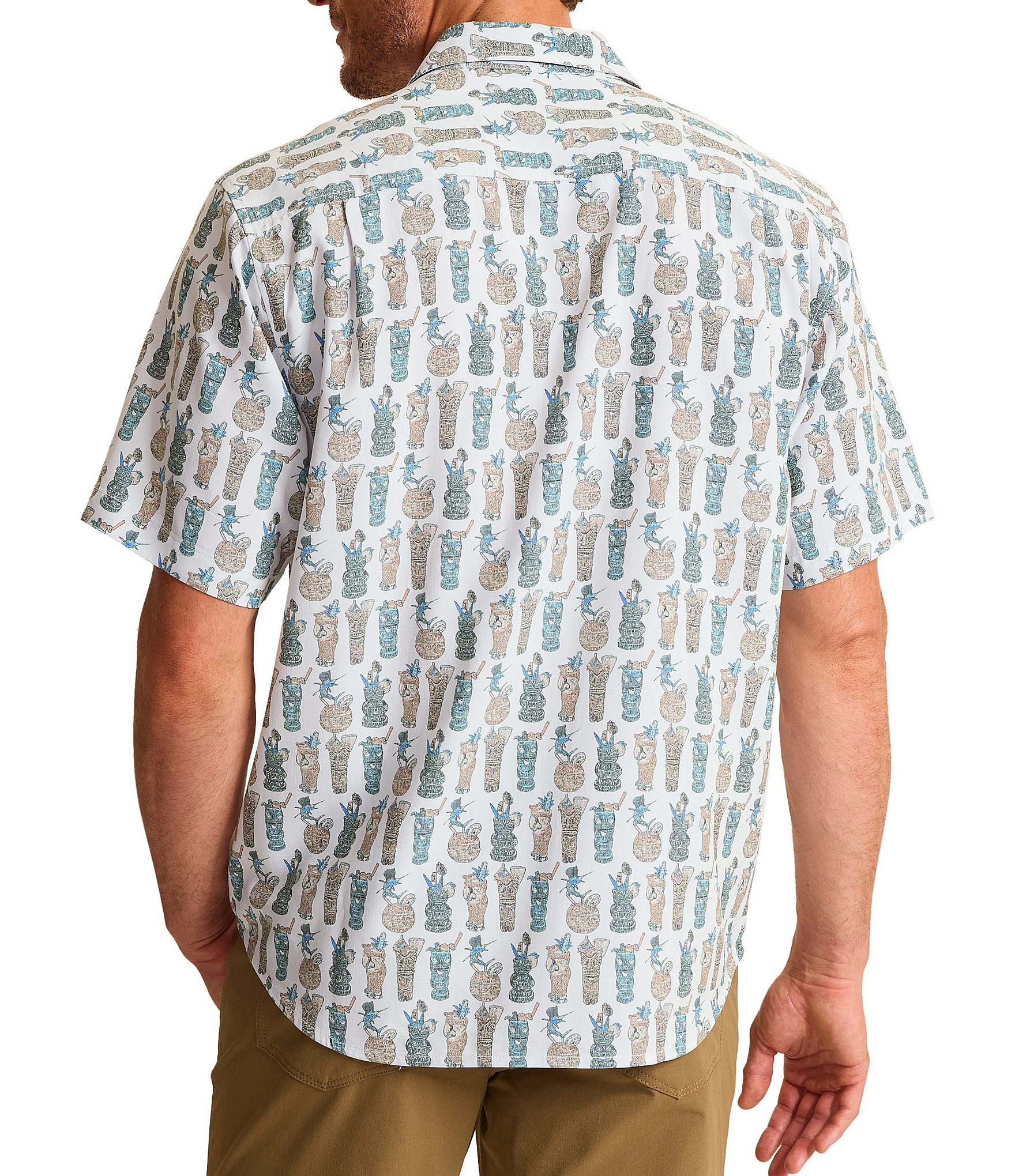 Tommy Bahama Coastal Ease Tiki Tango Short Sleeve Woven Shirt