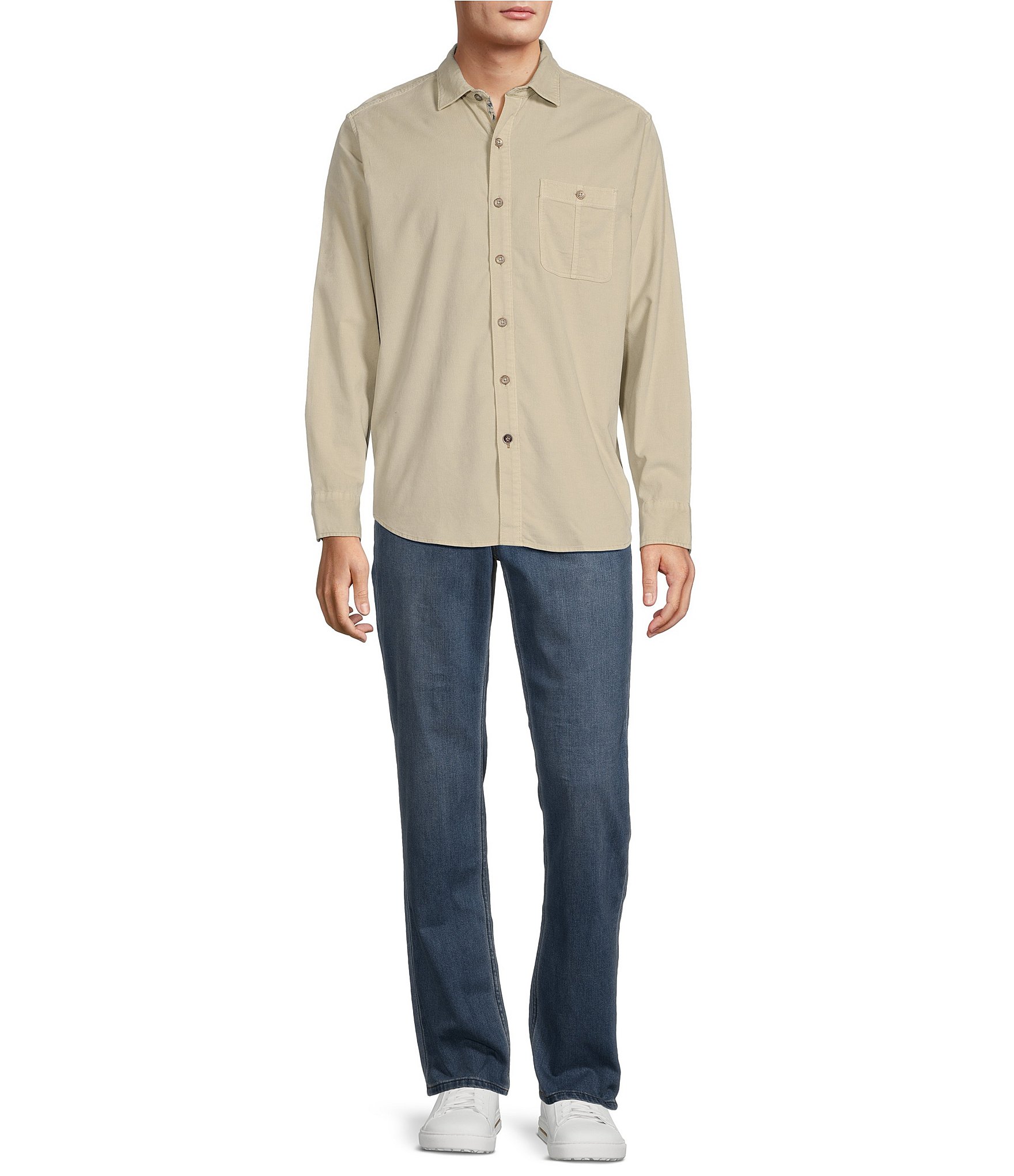 Tommy Bahama Coastline Cord Sun Fade Woven Shirt