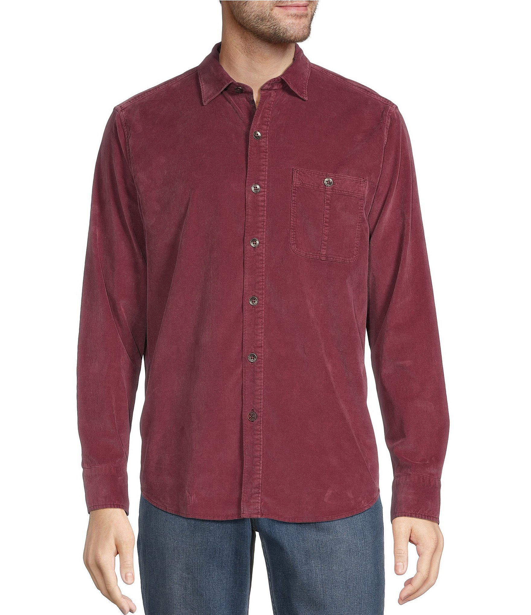 Tommy Bahama Coastline Cord Sun Fade Woven Shirt