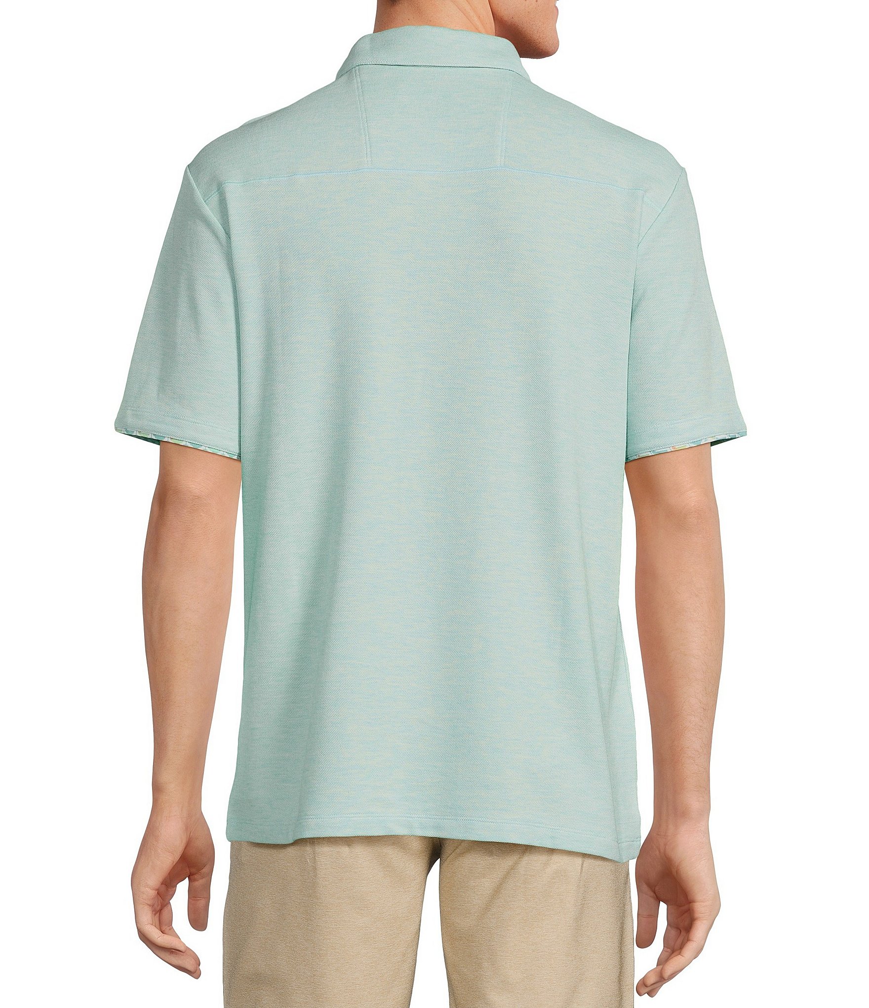 Tommy Bahama Cocktail Mixer 5 O'Clock Short Sleeve Polo Shirt