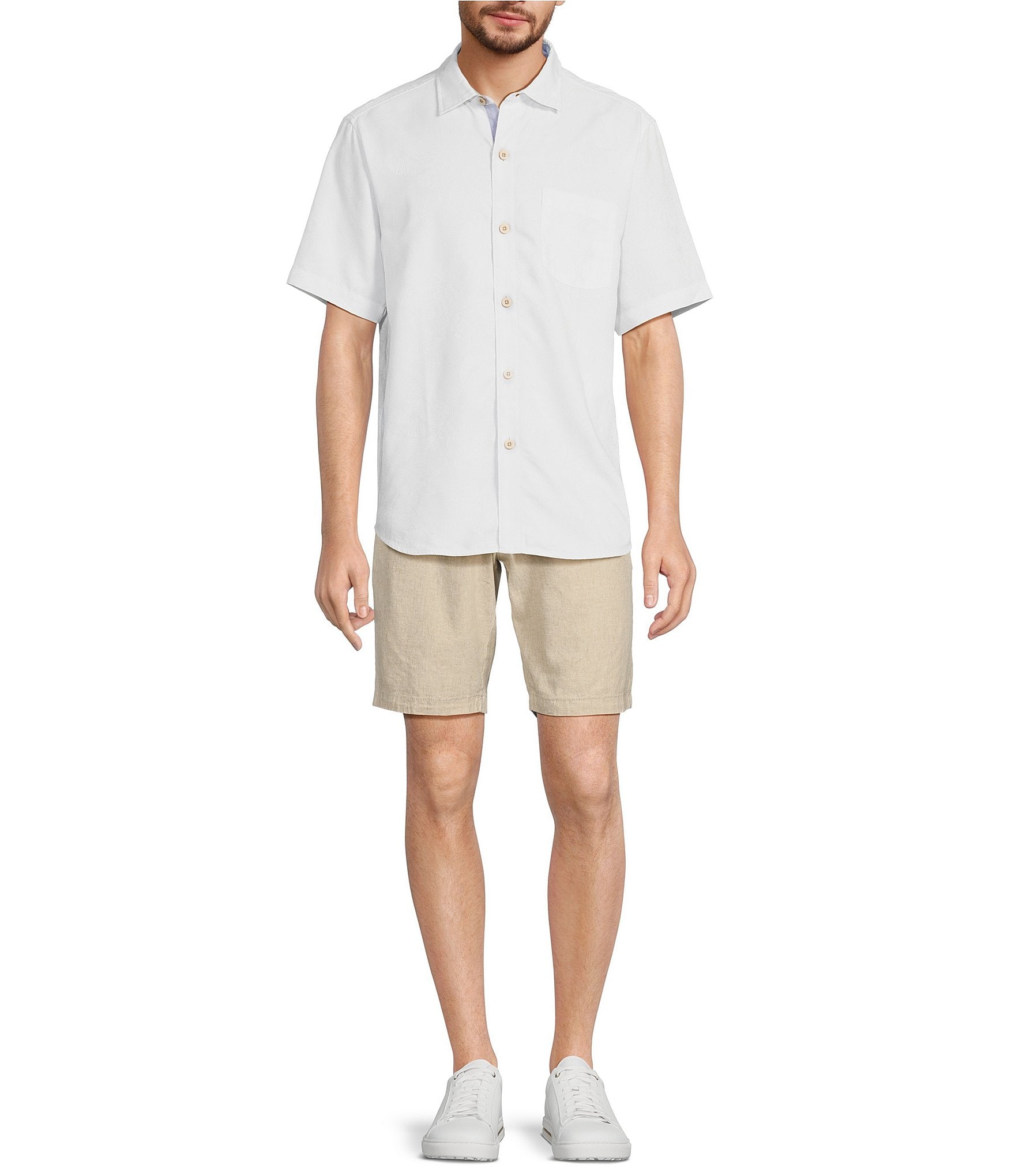 Tommy Bahama Coconut Point Keep It Frondly Short Sleeve Woven Shirt