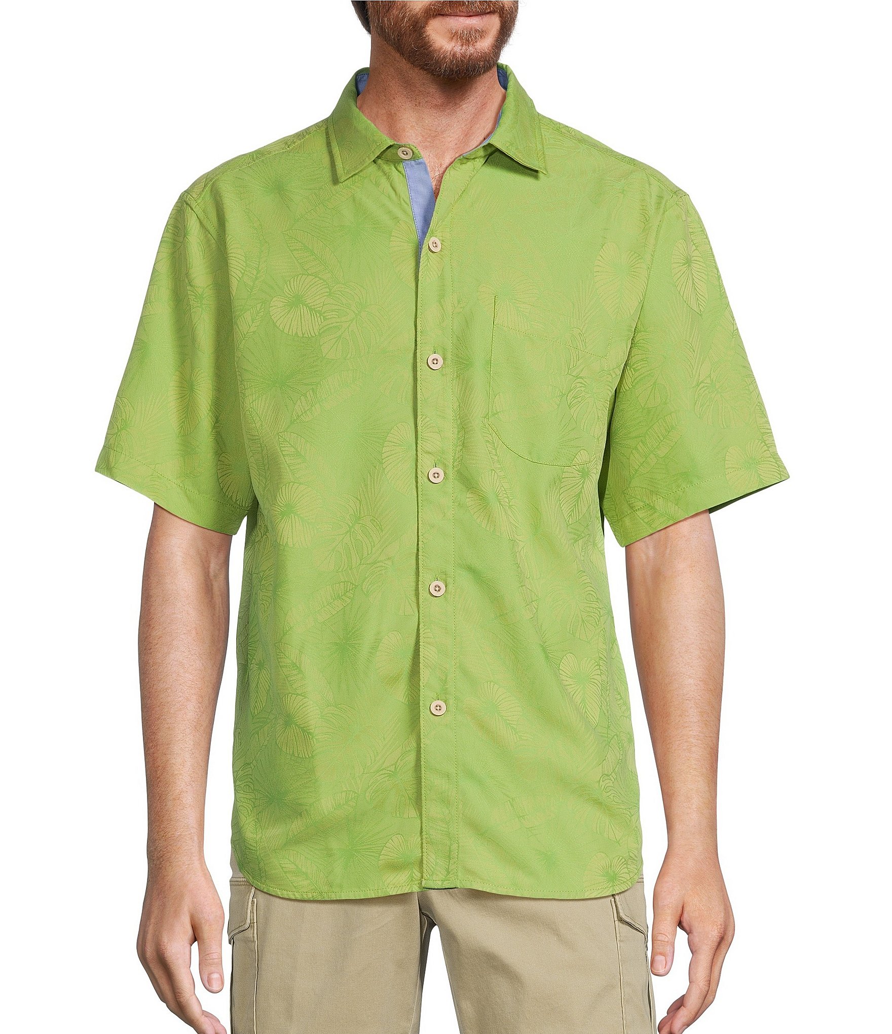 Tommy Bahama Coconut Point Keep It Frondly Short Sleeve Woven Shirt