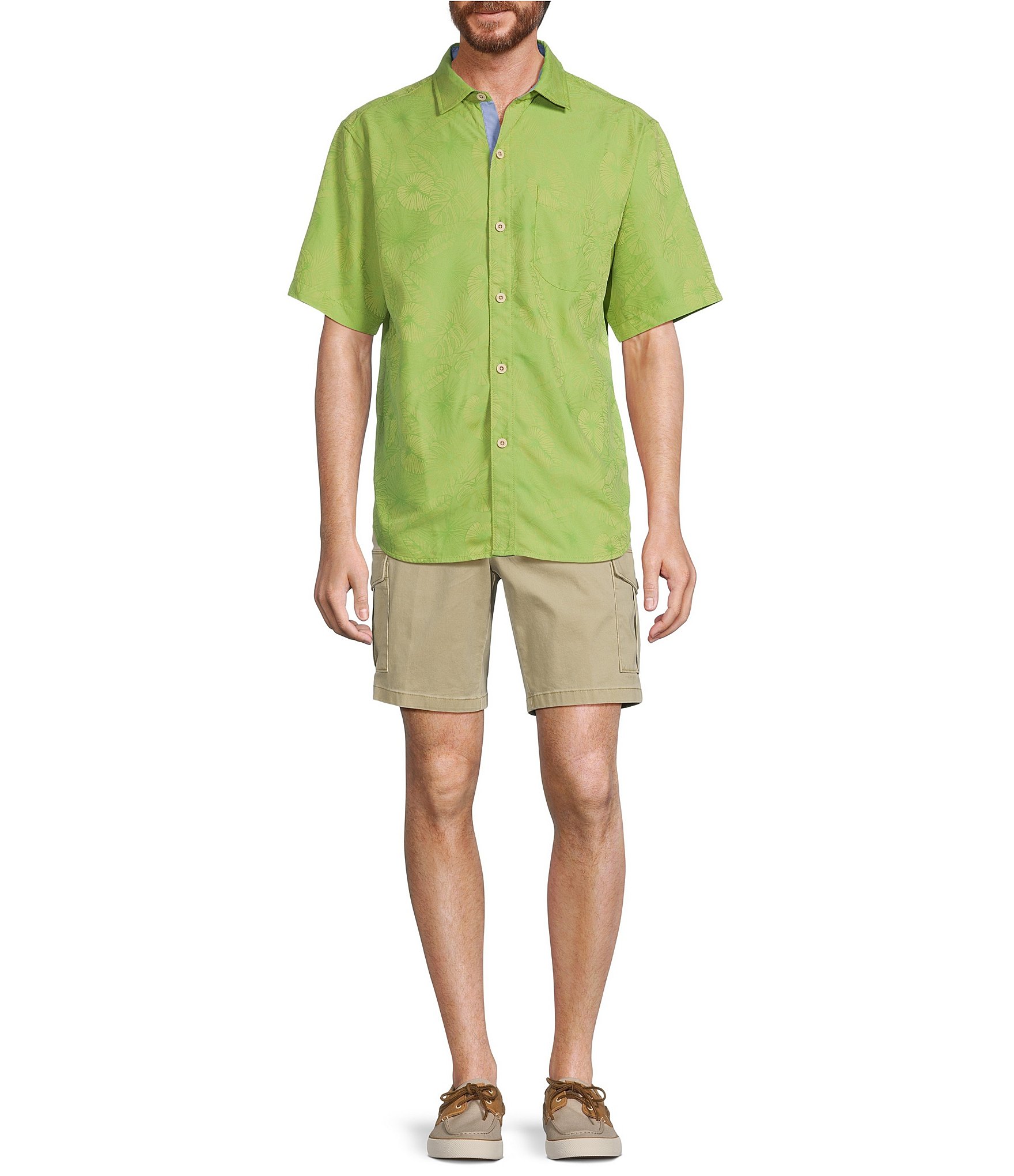 Tommy Bahama Coconut Point Keep It Frondly Short Sleeve Woven Shirt