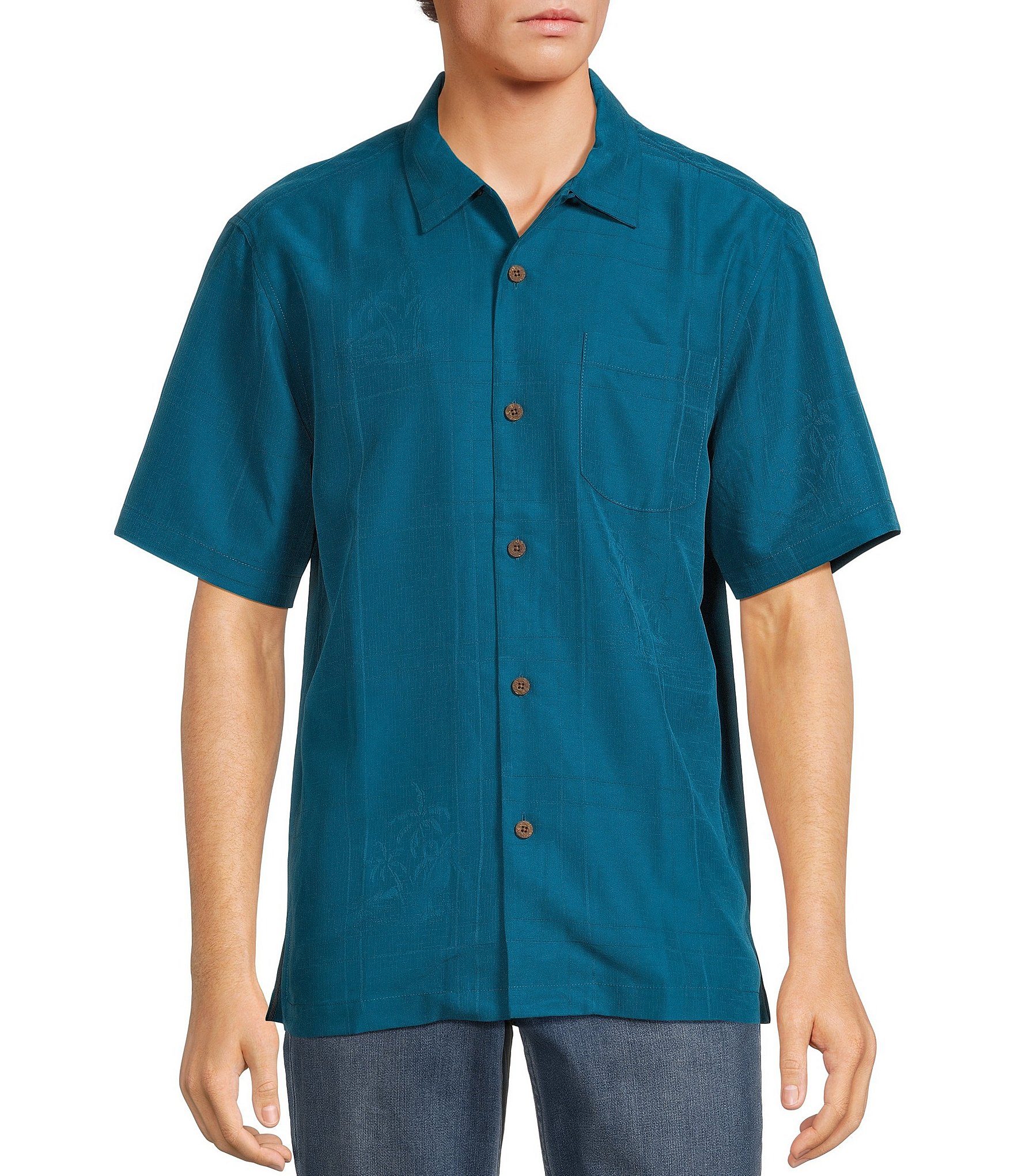 Tommy Bahama Coconut Point Palm Isle Short Sleeve Woven Shirt