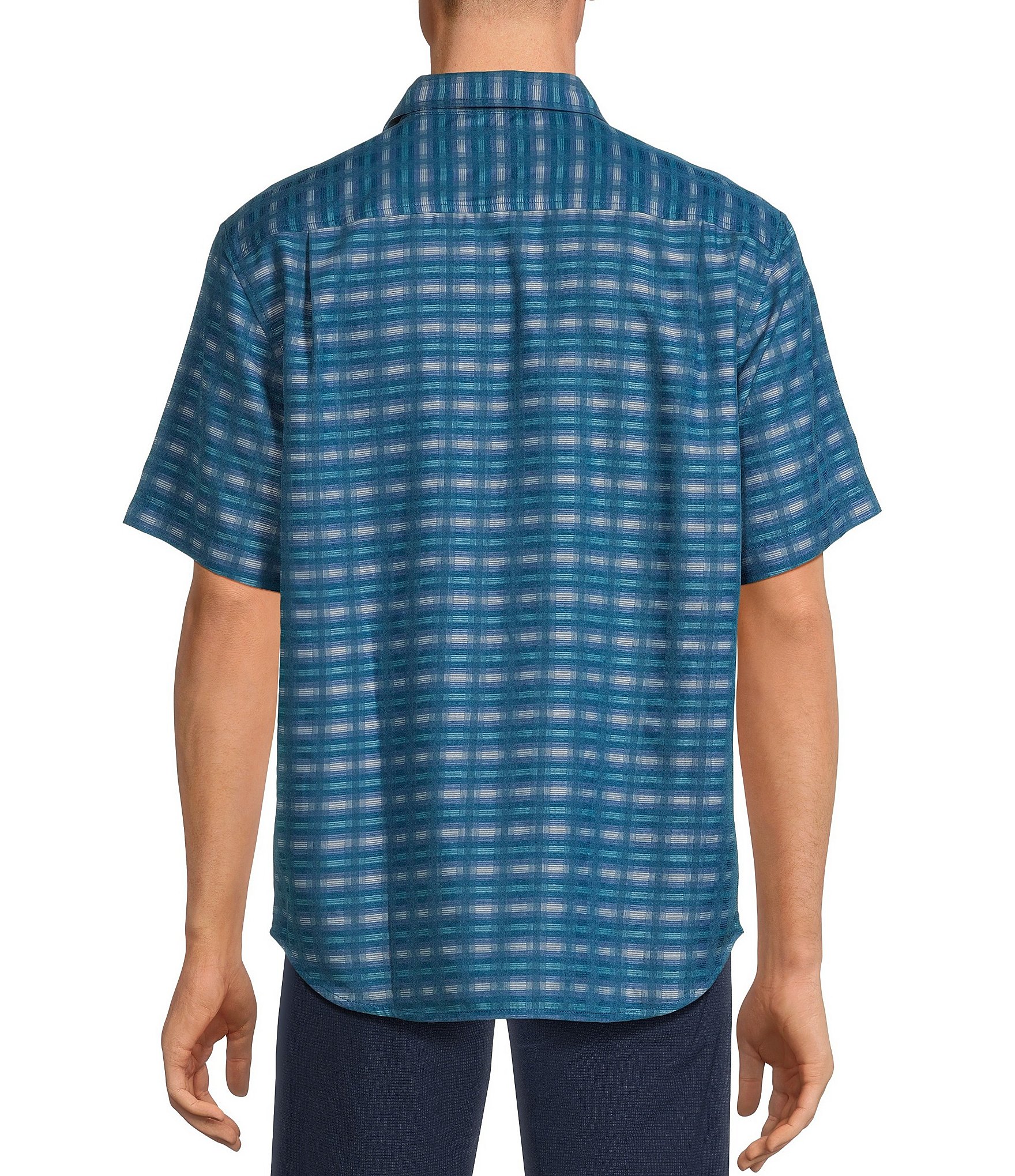 Tommy Bahama Coconut Point Pixel In Paradise Short Sleeve Woven Shirt