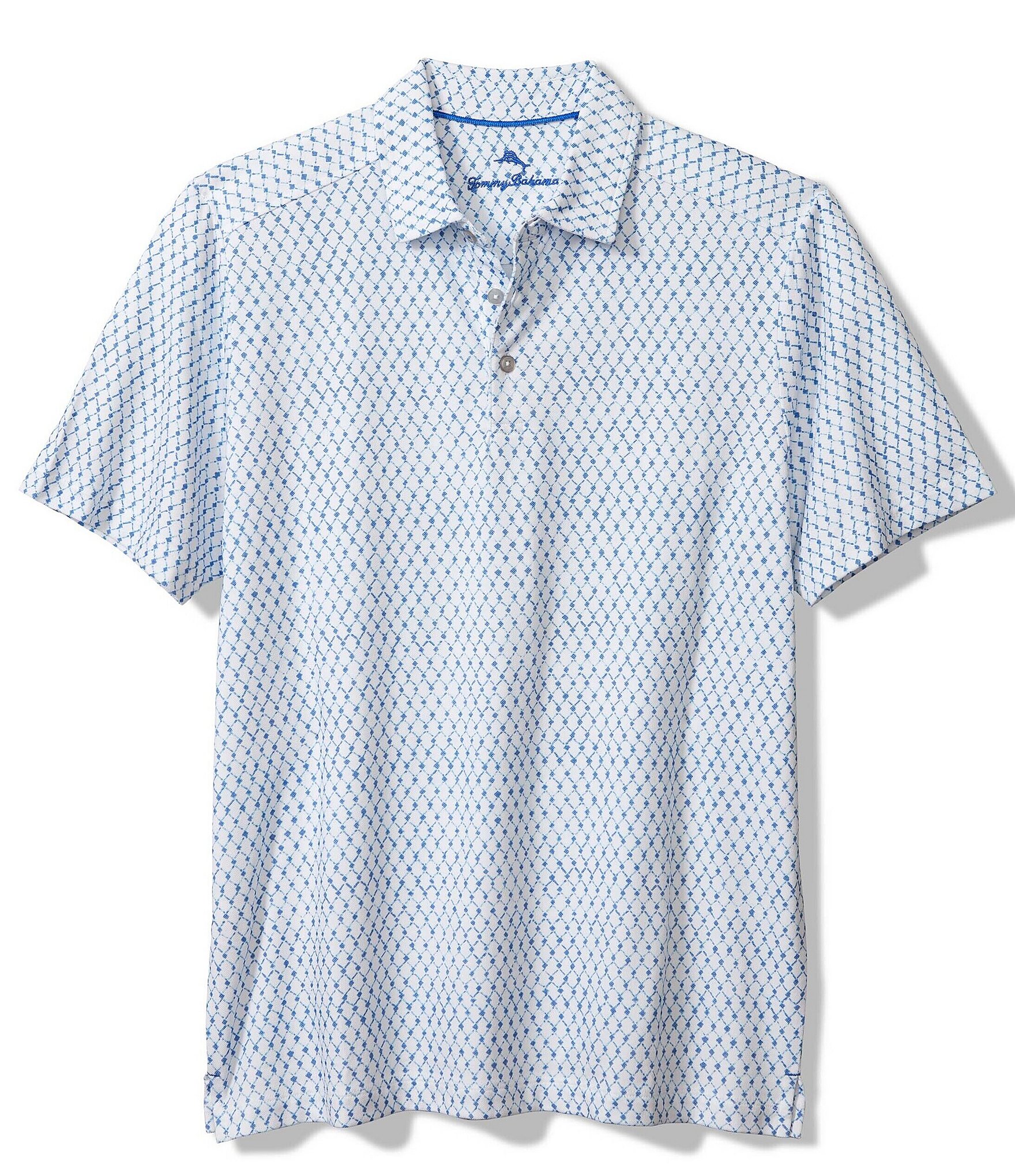 Tommy Bahama Men’s new moonlight diamond polo Shipwreck/blue 2024 size XXXL