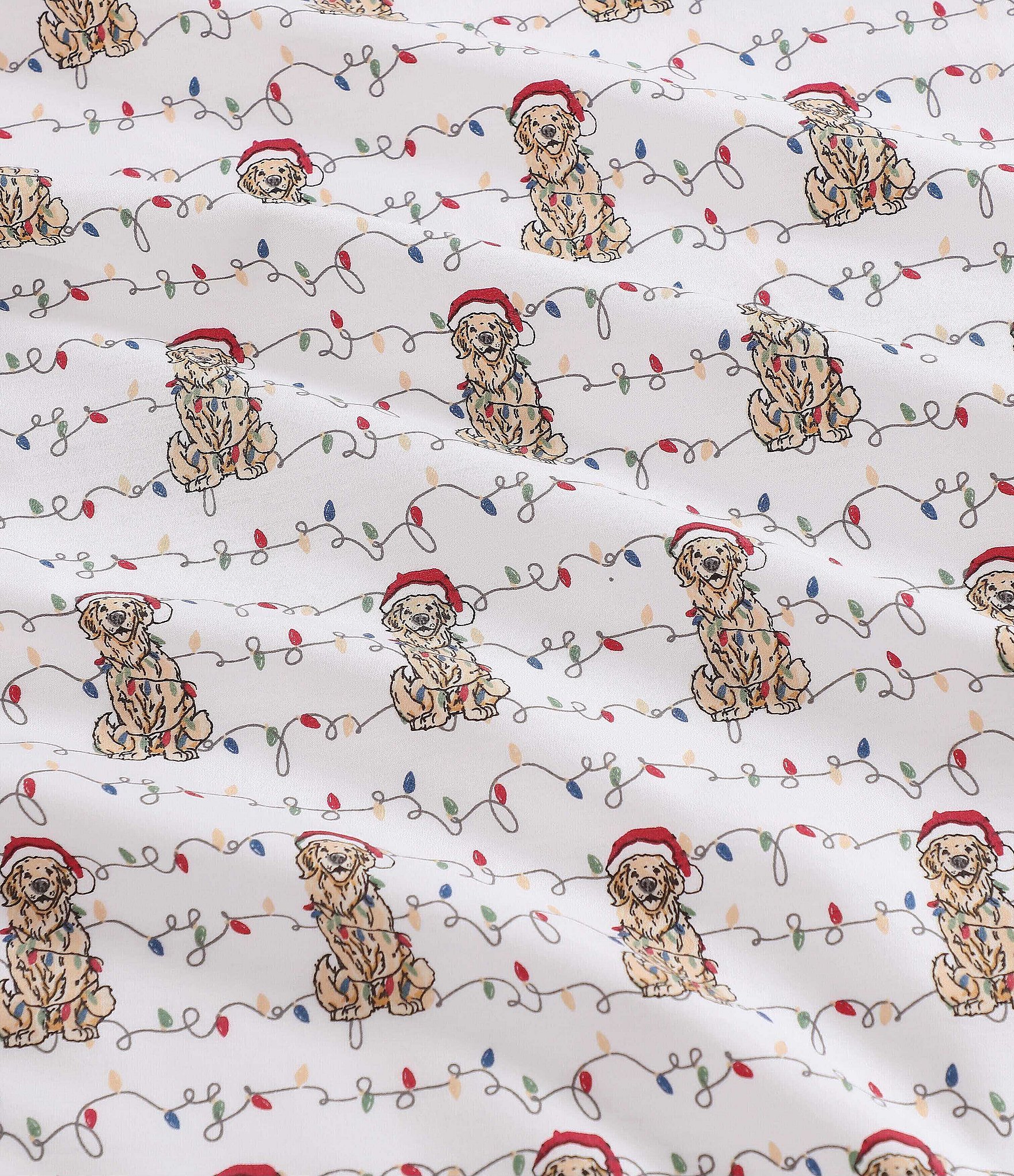Tommy Bahama Holiday Wrapped Up Washed Cotton Percale Sheet Set