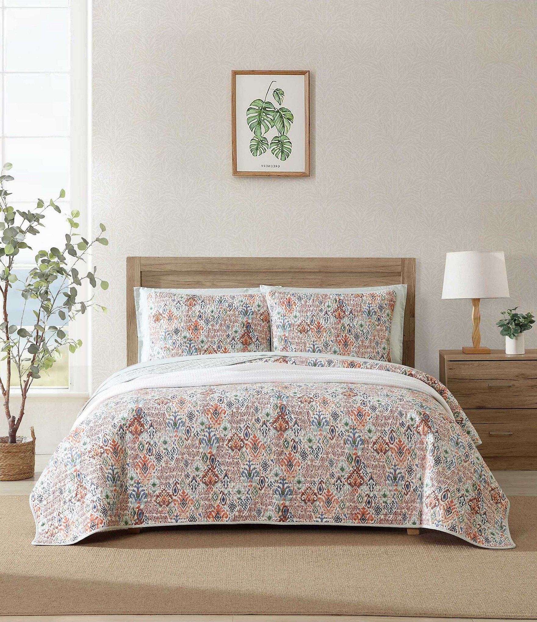 Tommy Bahama Ikat Tropics Reversible Quilt Mini Set