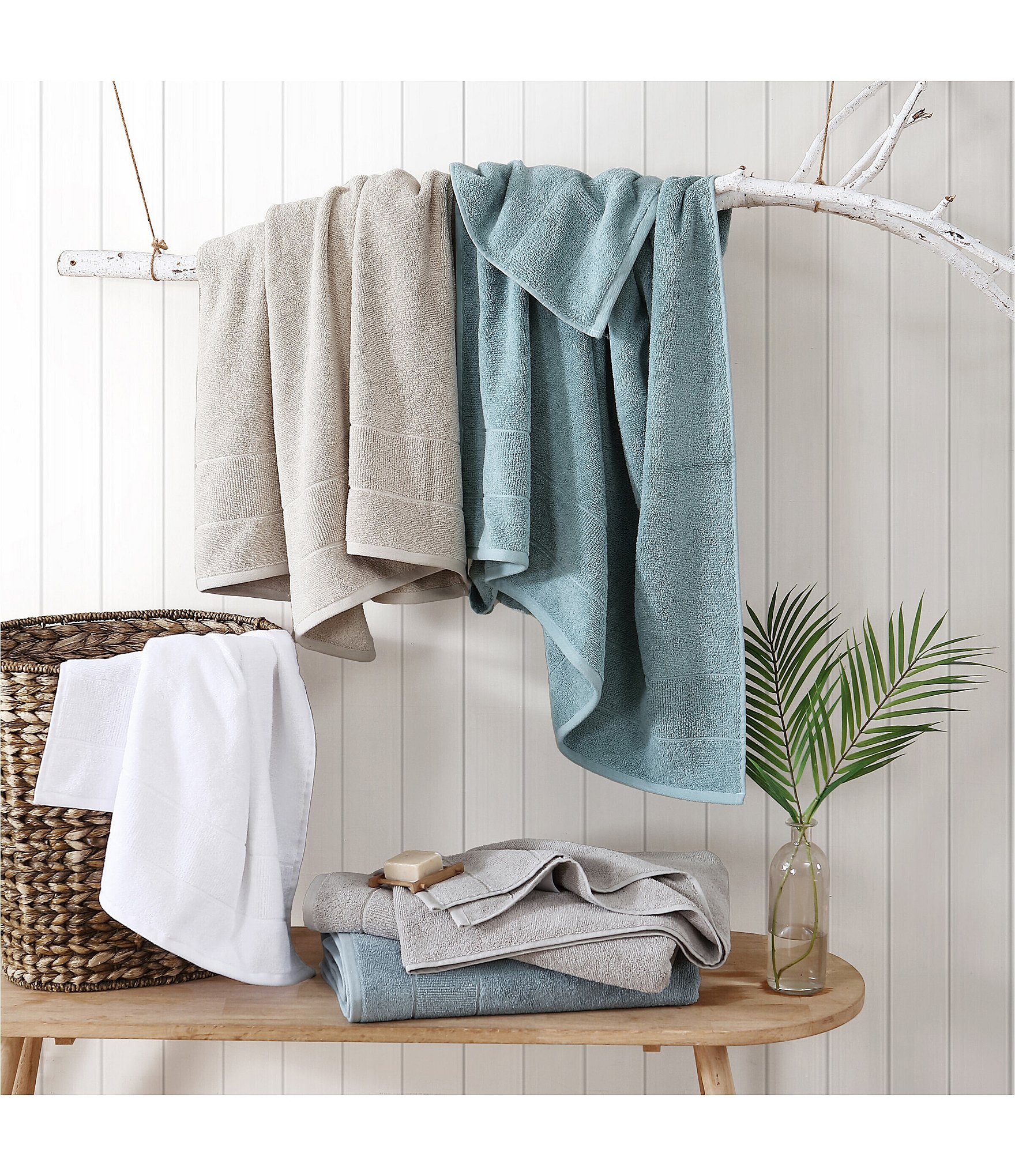 Tommy Bahama Island Retreat Anti-Bacterial Bath Towel Set