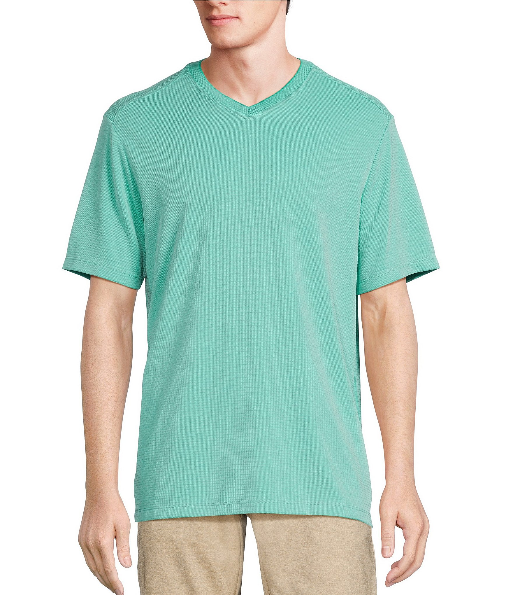 Tommy Bahama Island Zone Coastal Crest Short Sleeve V-Neck T-Shirt