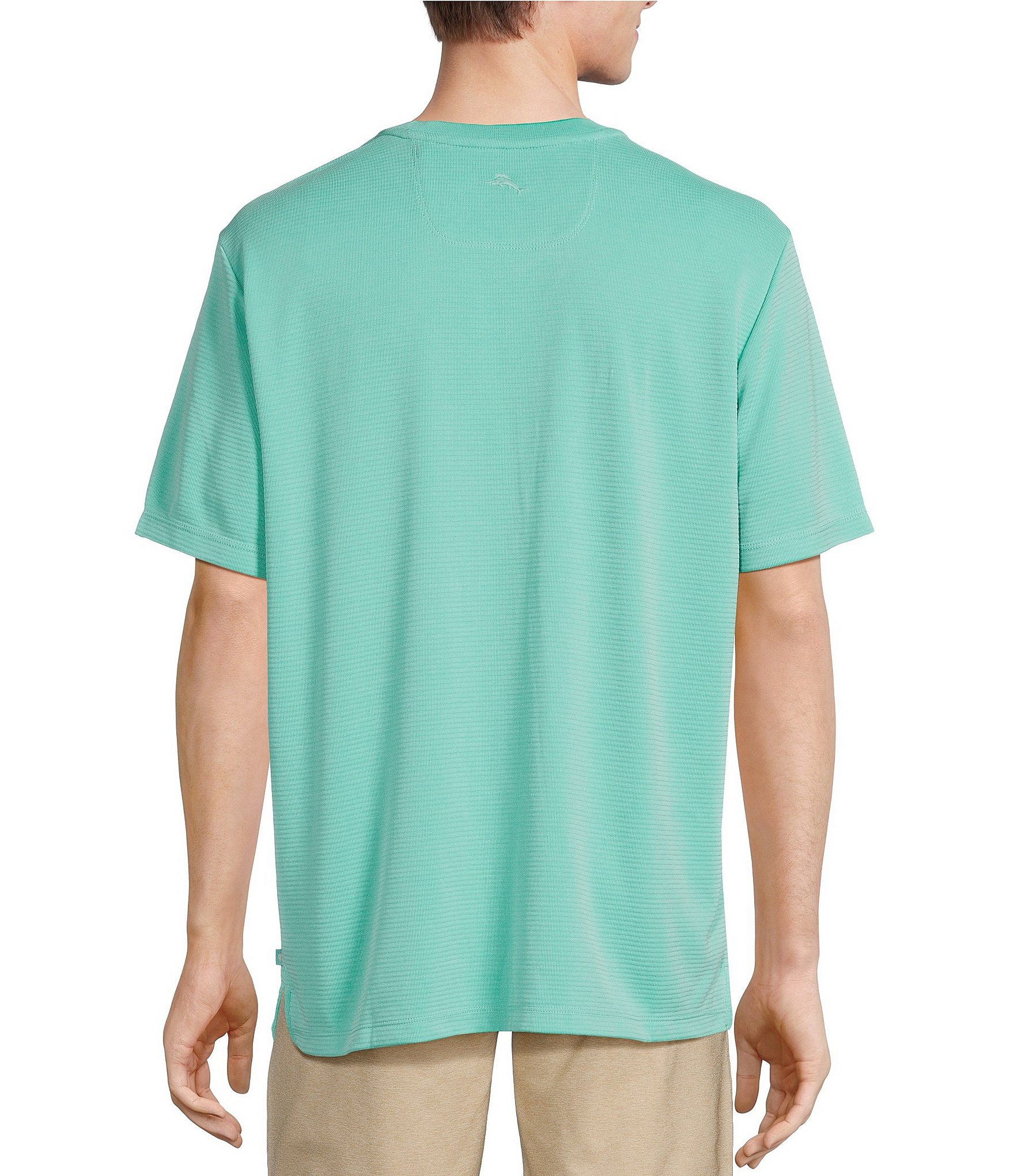 Tommy Bahama Island Zone Coastal Crest Short Sleeve V-Neck T-Shirt