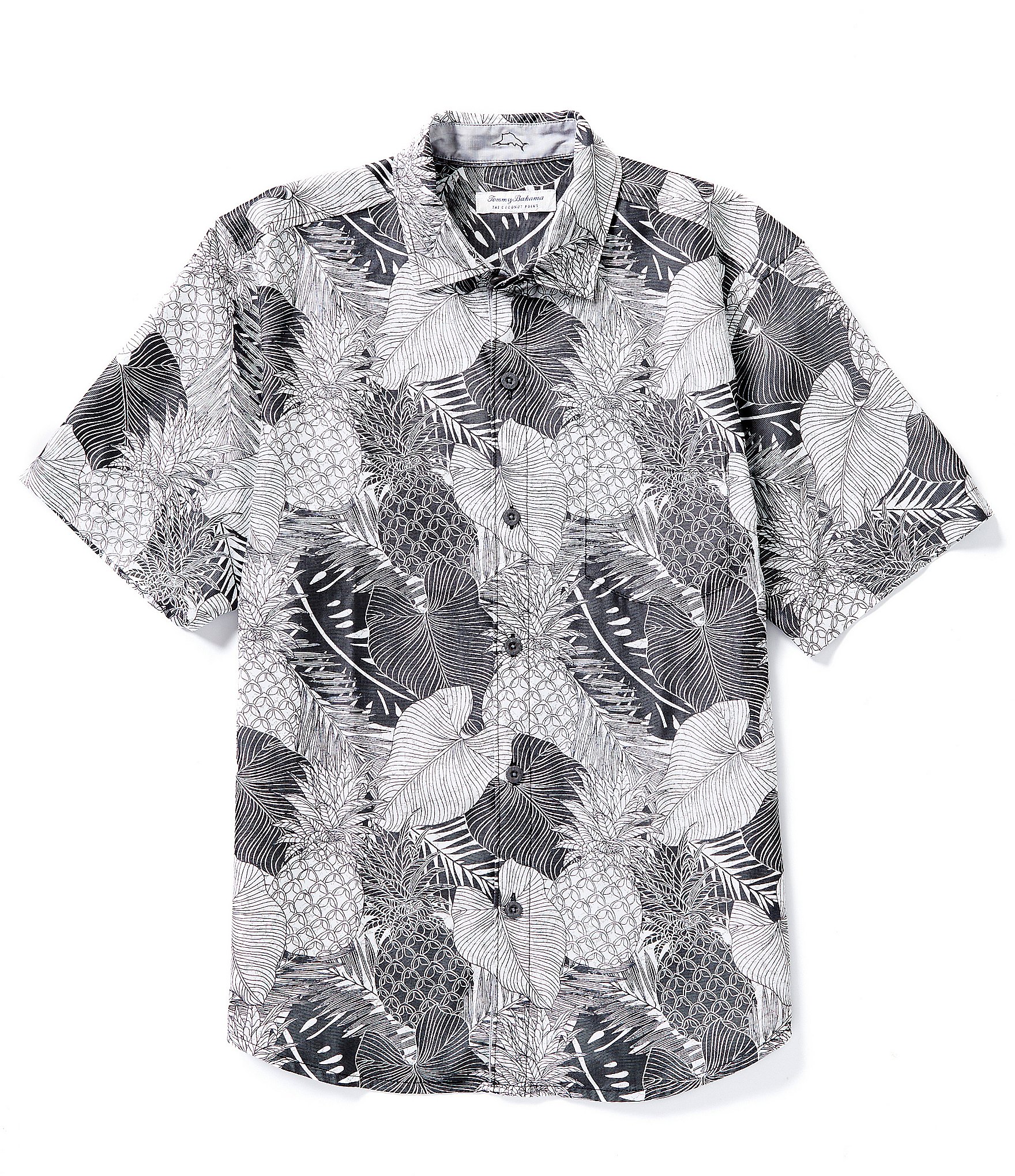 Tommy Bahama IslandZone Coconut Point Monstera Short Sleeve Woven Shirt ...