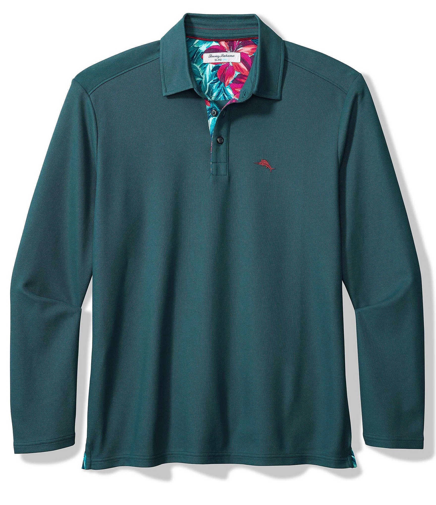 Boston Red Sox Tommy Bahama Blooms Polo - Navy