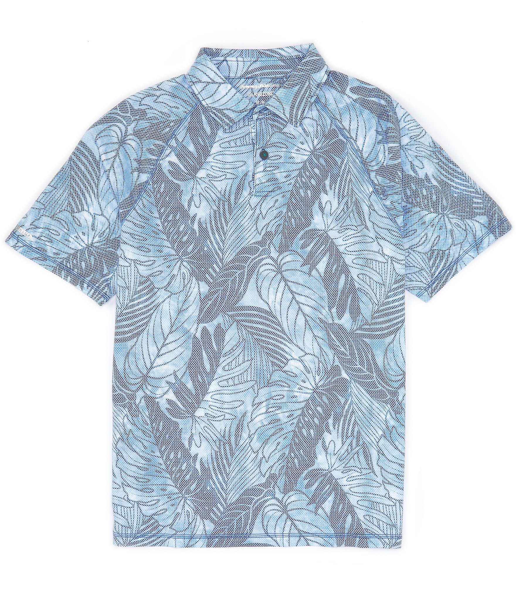 Tommy Bahama IslandZone® Tie Dye Fronds Tropical Print Short Sleeve ...