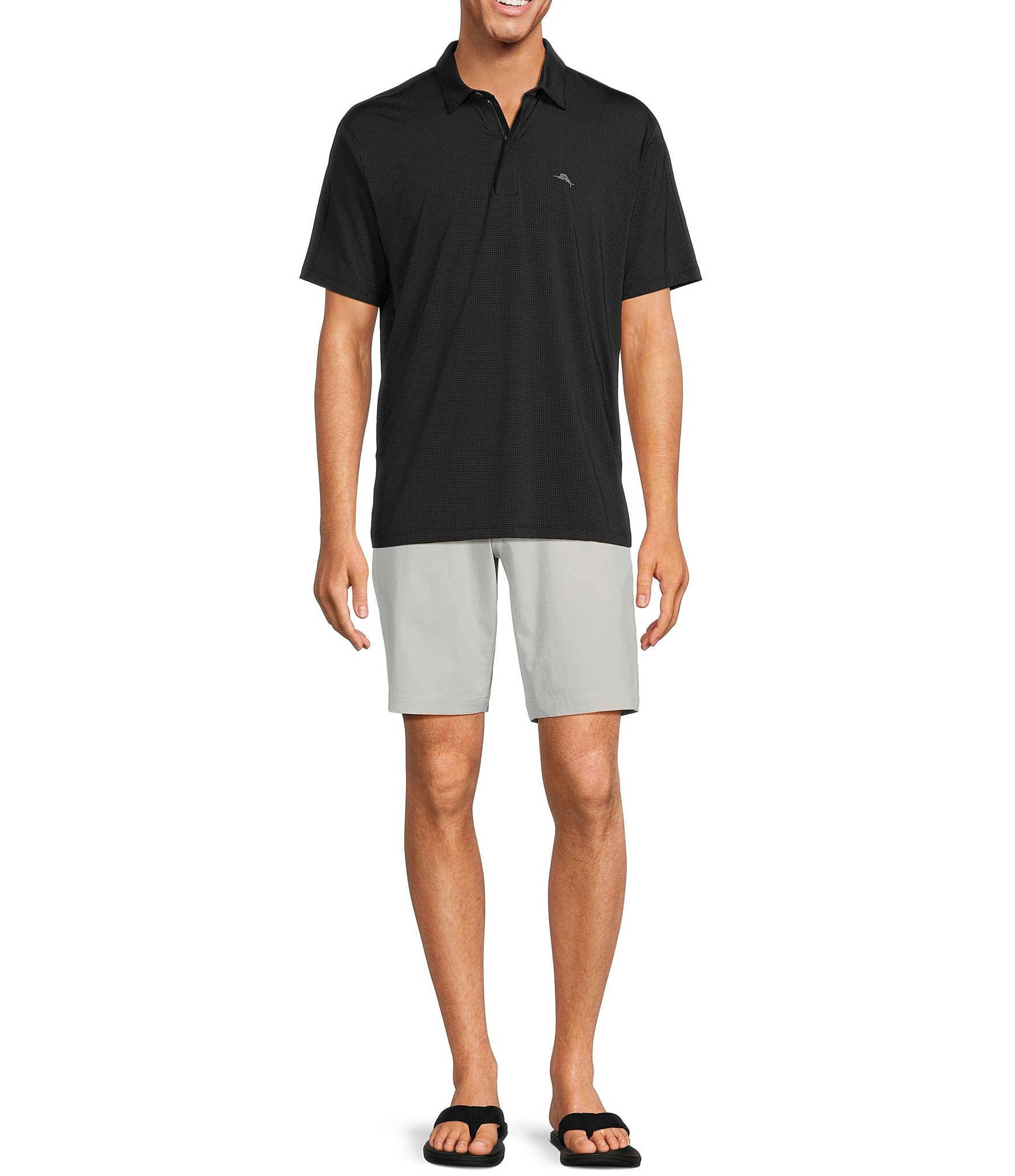 Tommy Bahama IslandZone®Short Sleeve Palm Desert Oasis Polo Shirt