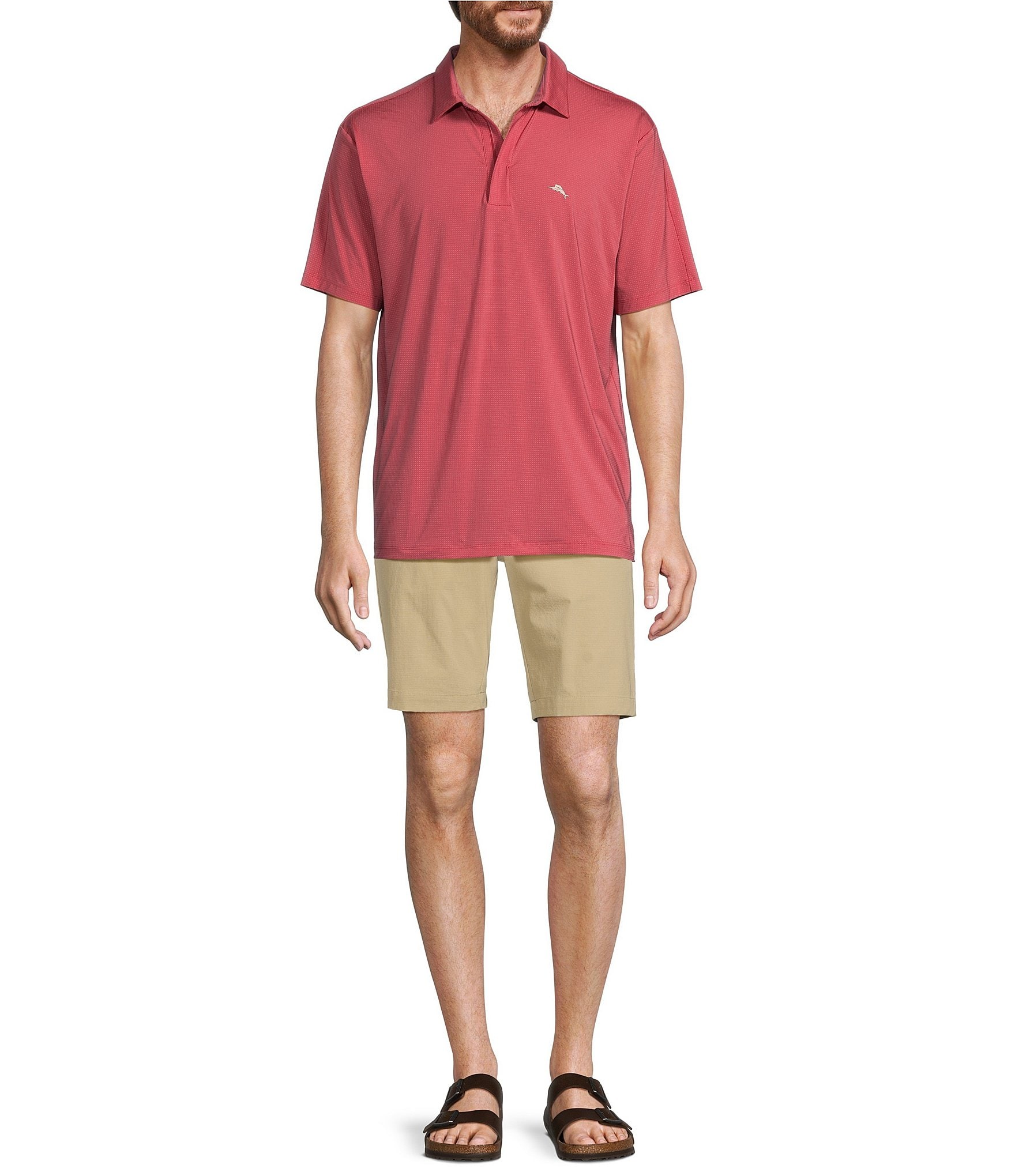 Tommy Bahama IslandZone®Short Sleeve Palm Desert Oasis Polo Shirt