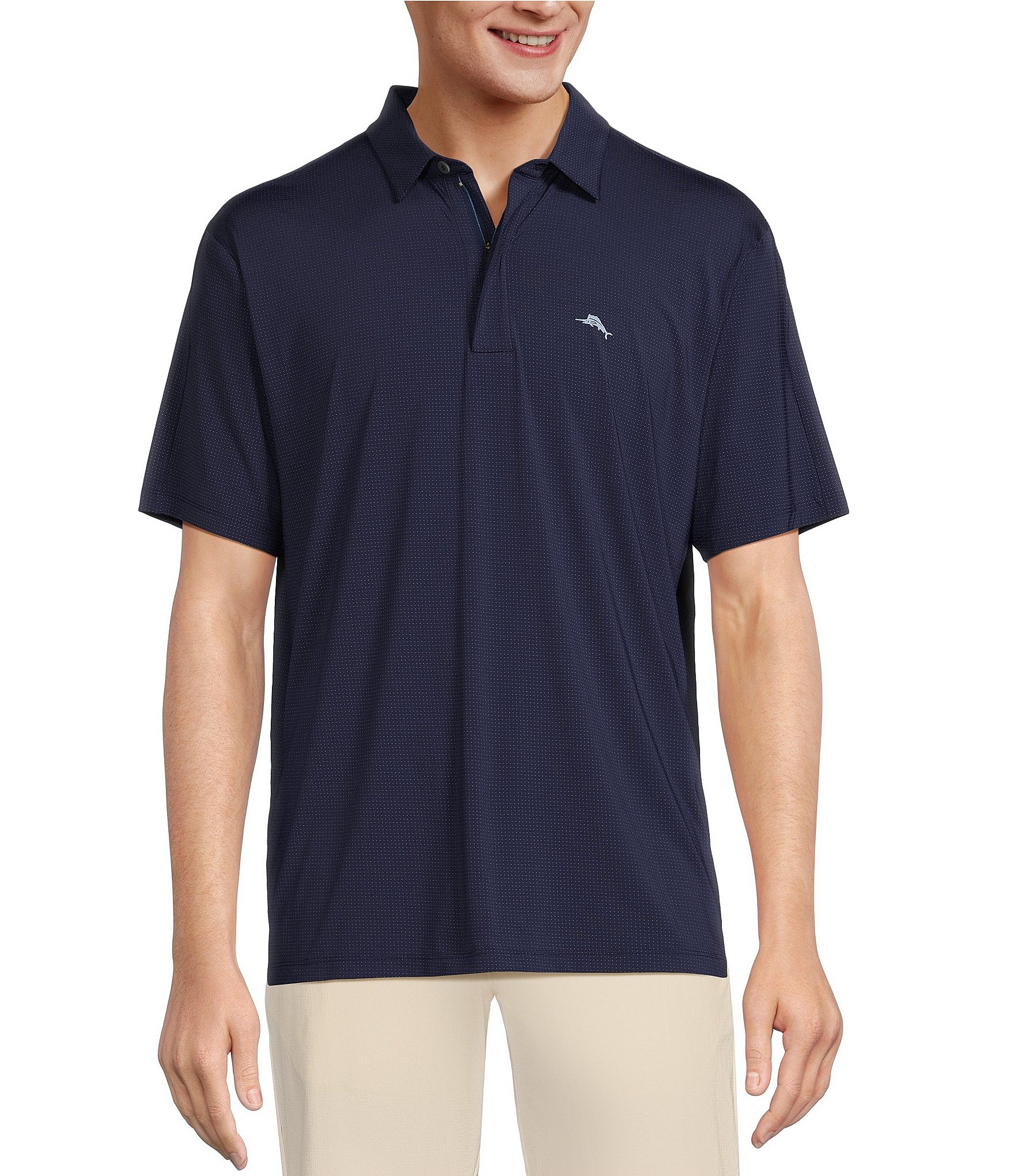 Tommy Bahama IslandZone®Short Sleeve Palm Desert Oasis Polo Shirt