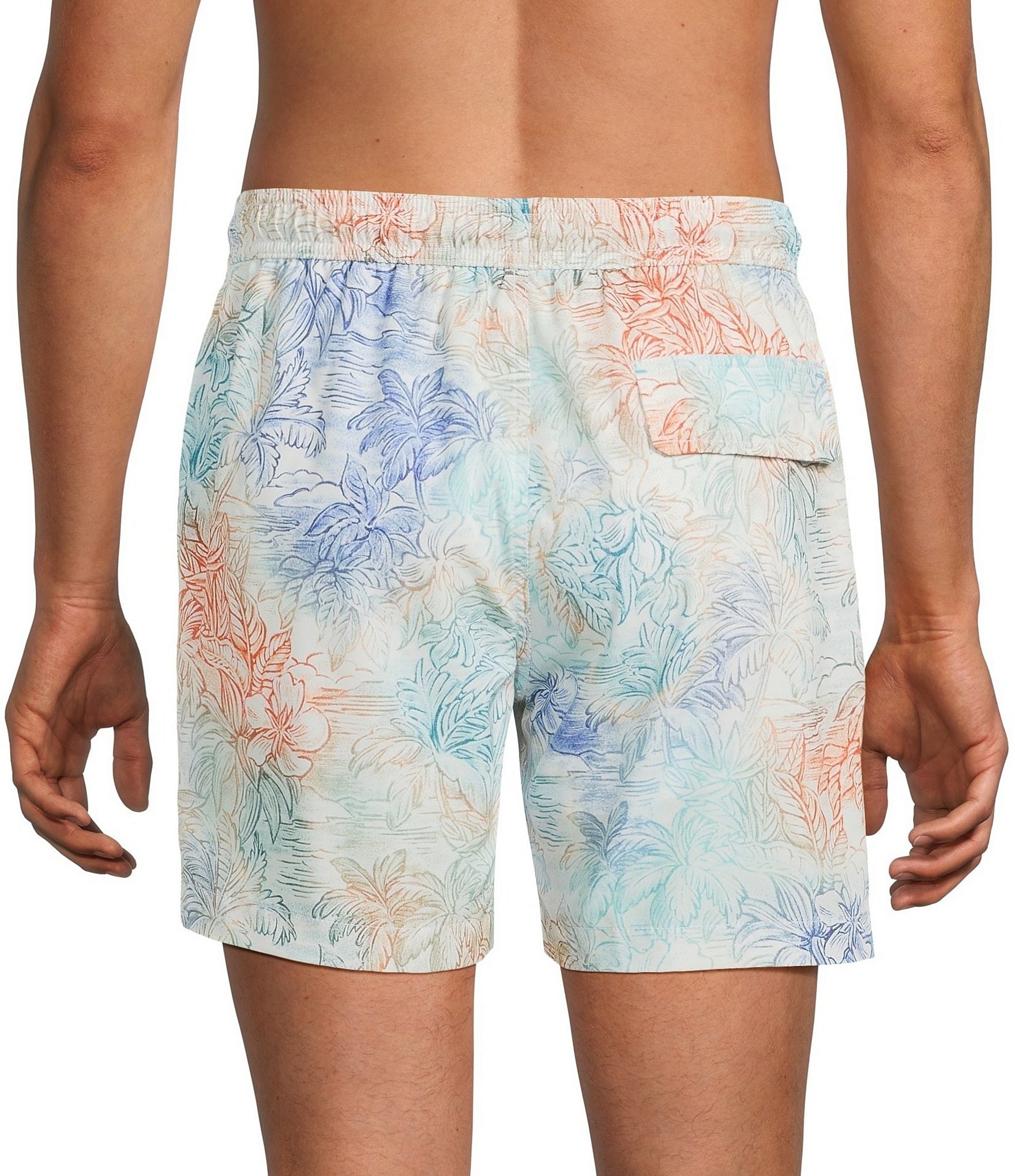 Tommy Bahama La Blanca Isles 6#double; Swim Trunks