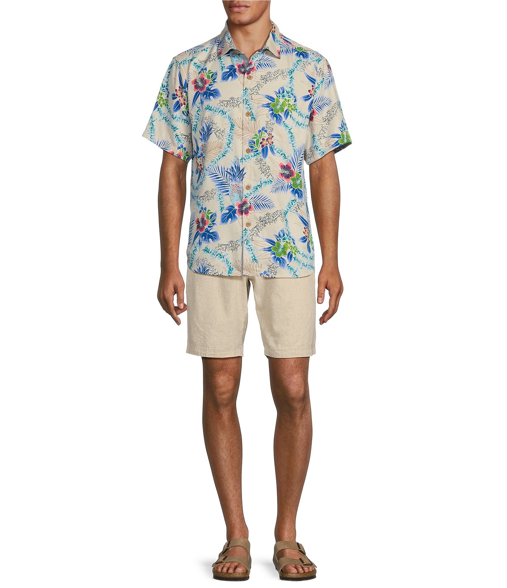 Tommy Bahama Lei In Paradise Short Sleeve Woven Shirt