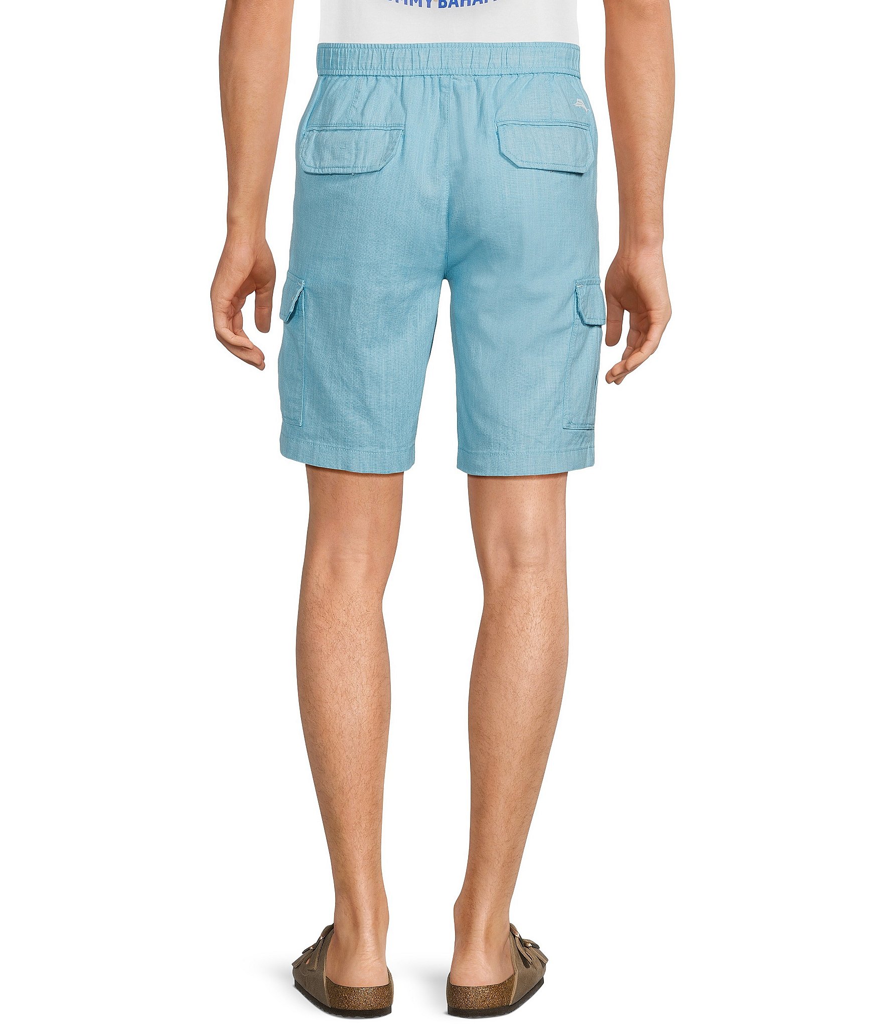 Tommy Bahama Linen The Dream 10#double; Inseam Cargo Shorts