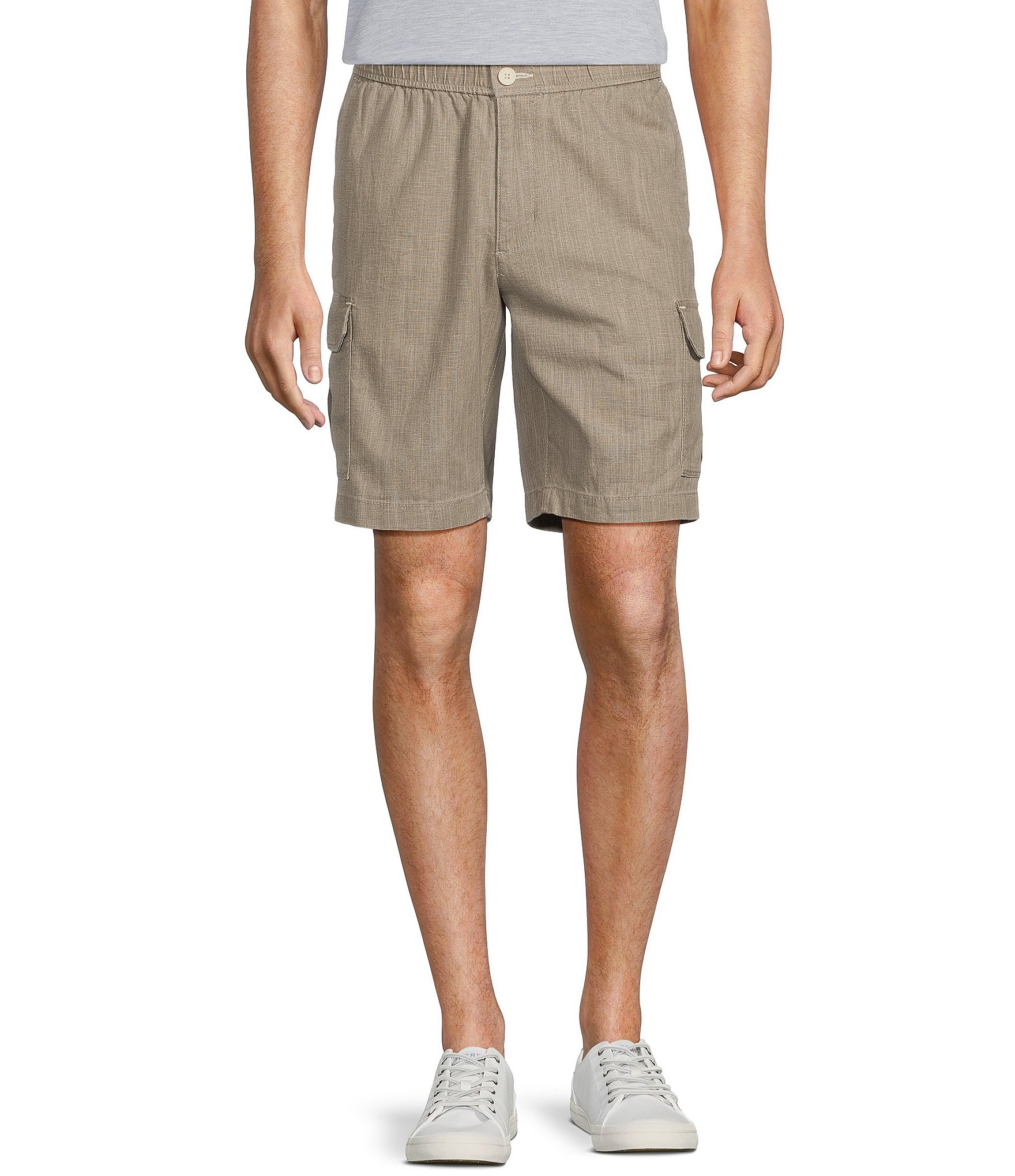 Tommy Bahama Linen The Dream 10#double; Inseam Cargo Shorts