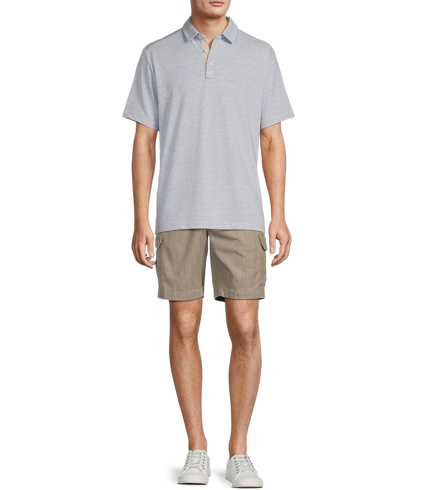 Tommy Bahama Linen The Dream 10#double; Inseam Cargo Shorts