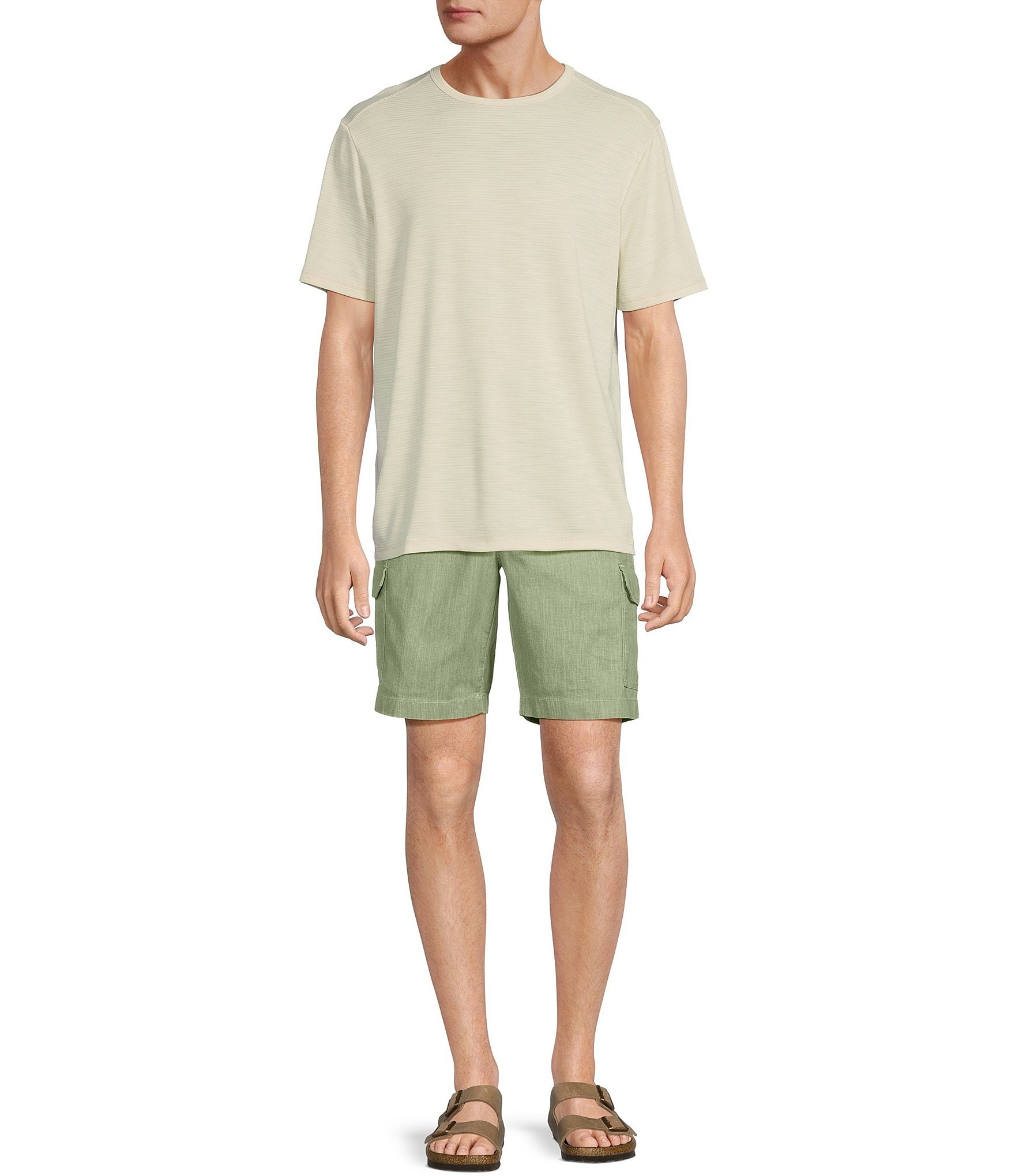 Tommy Bahama Linen The Dream 10#double; Inseam Cargo Shorts