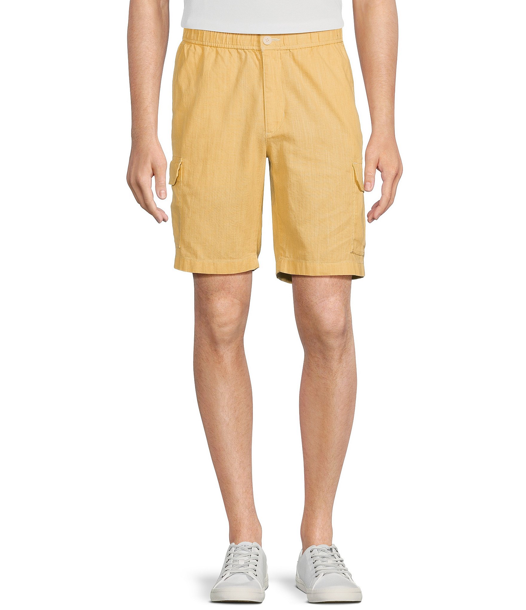 Tommy Bahama Linen The Dream 10#double; Inseam Cargo Shorts